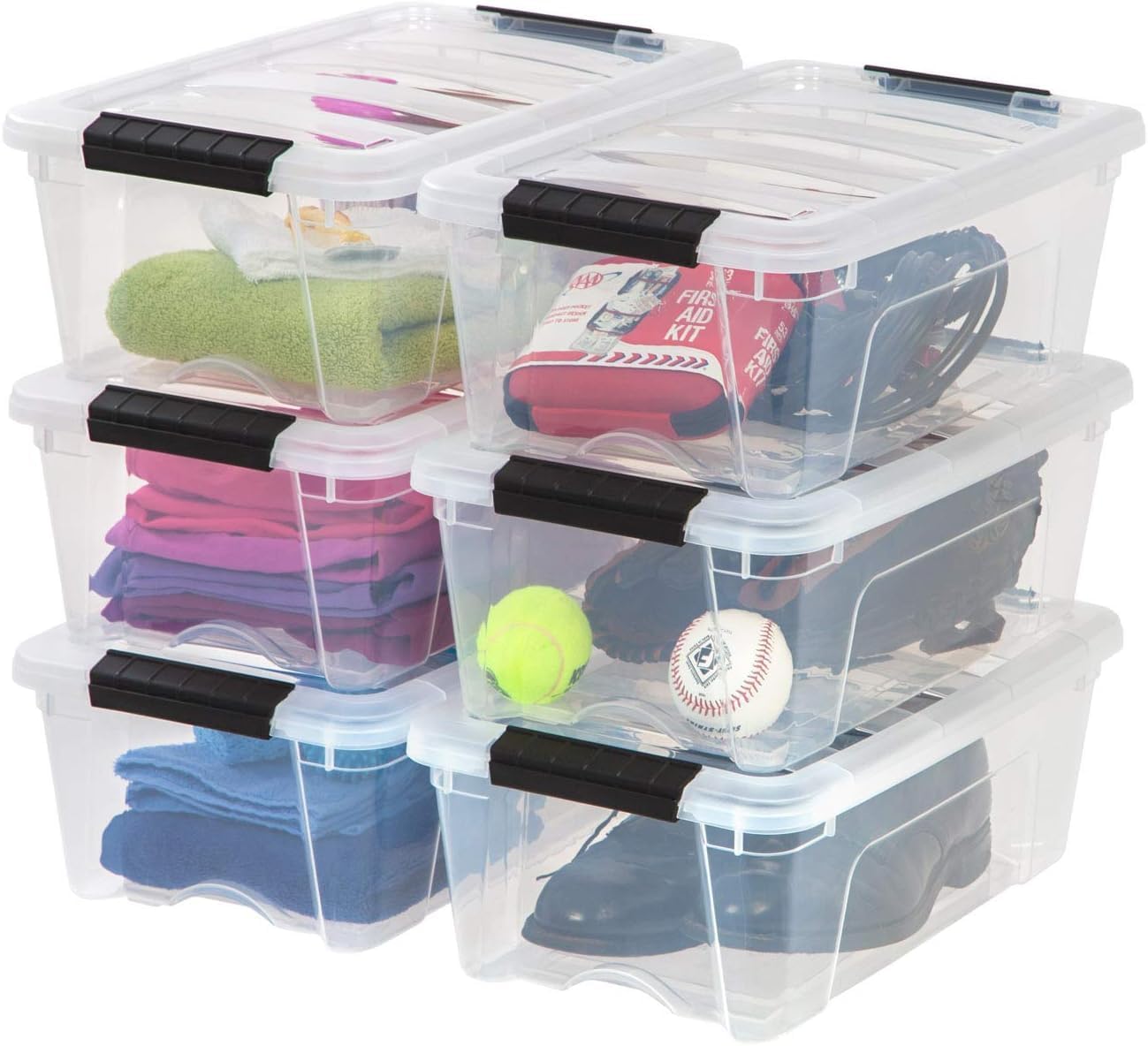 Stackable Storage Boxes Set