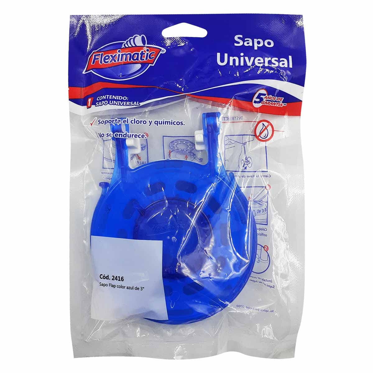 Sapo Universal Fleximatic 3 pulgadas