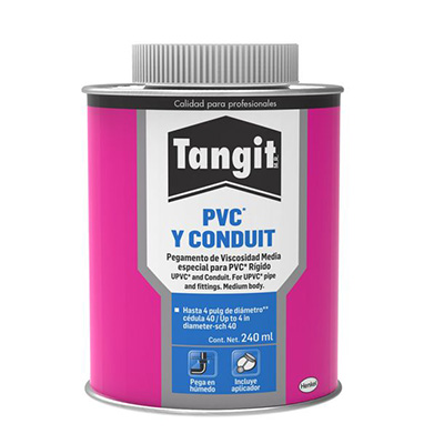 Pegamento Tangit para conduit y sanitario