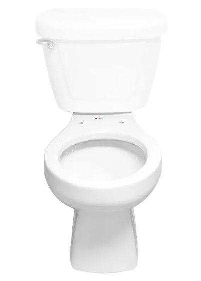 Sanitario de Piso Blanco completo