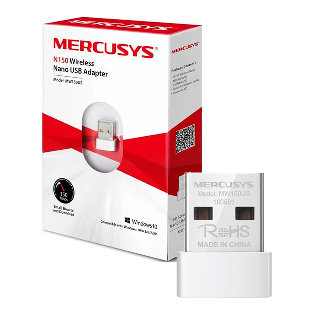 Adaptador USB Nano Inalámbrico N150