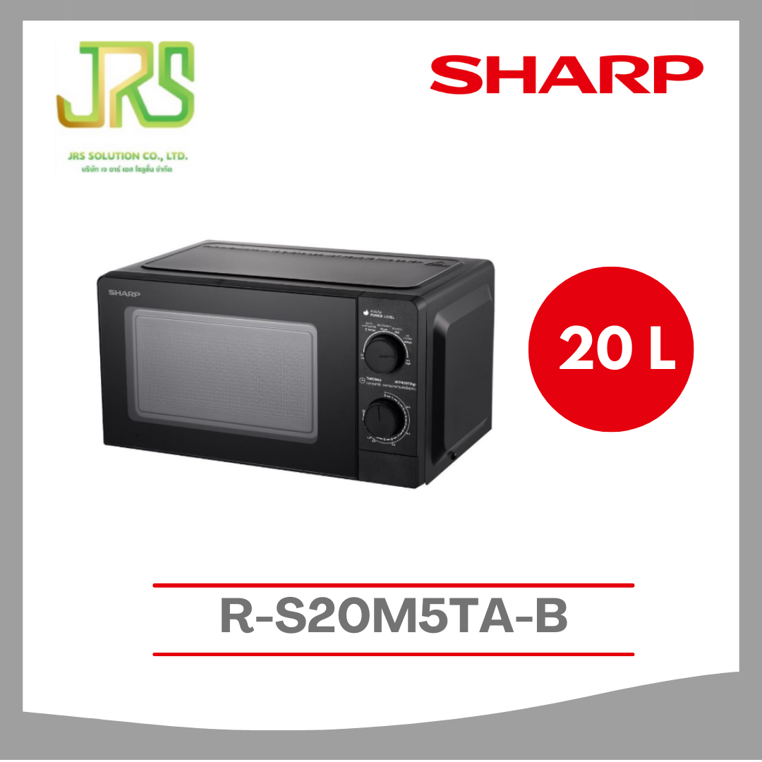 Sharp Microwave 20 Liters Model R-S20M5TA-B