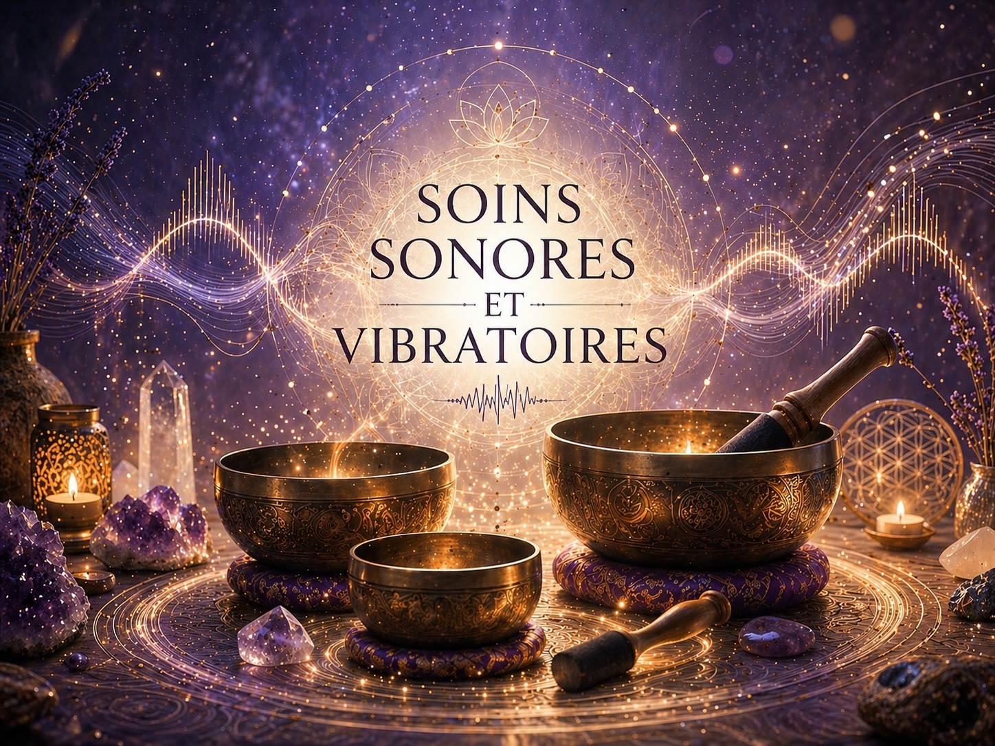 Massage sonore et vibratoire 90 min — paiement sur place