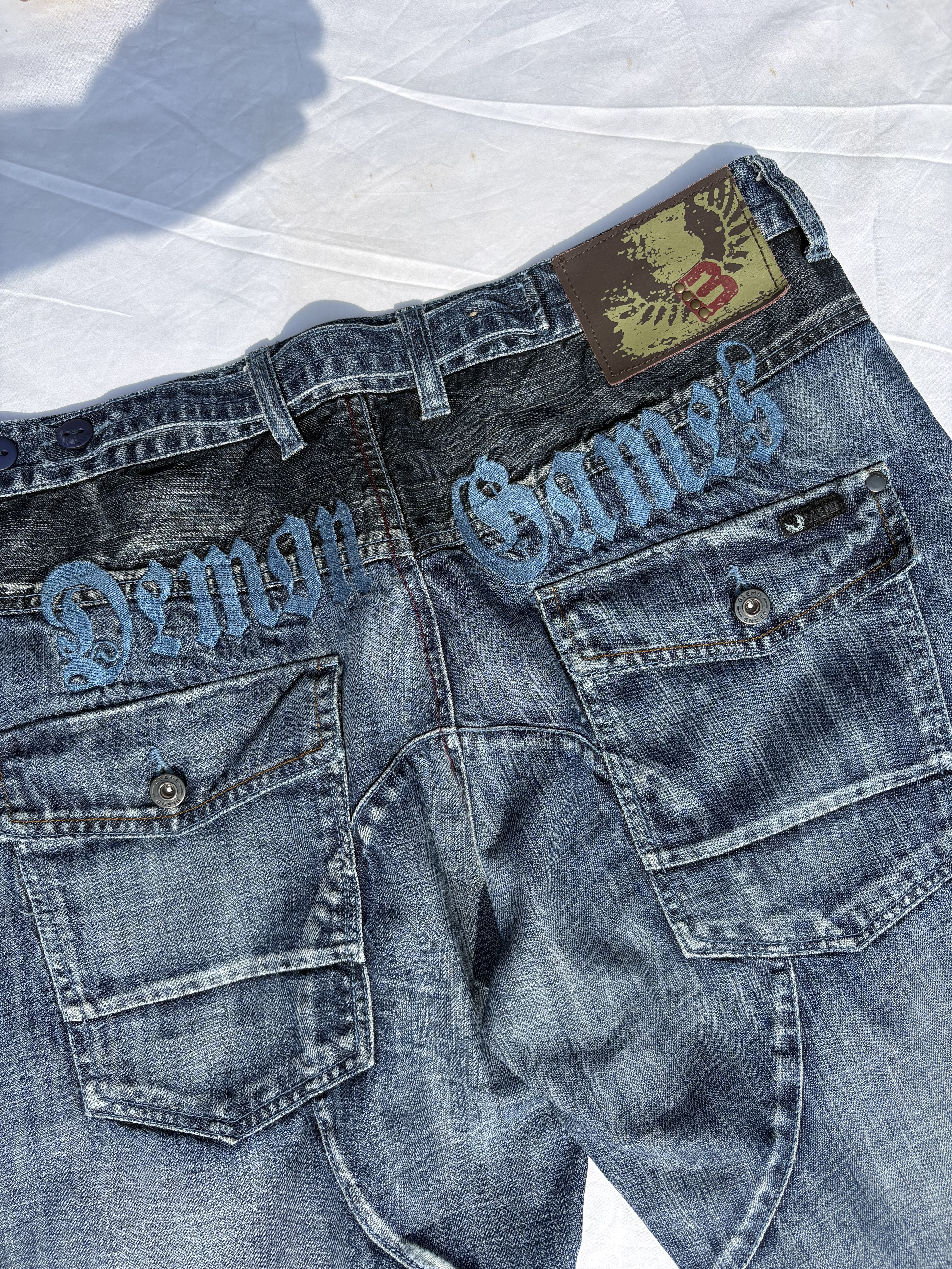 Vintage Blend Demon Games Jorts