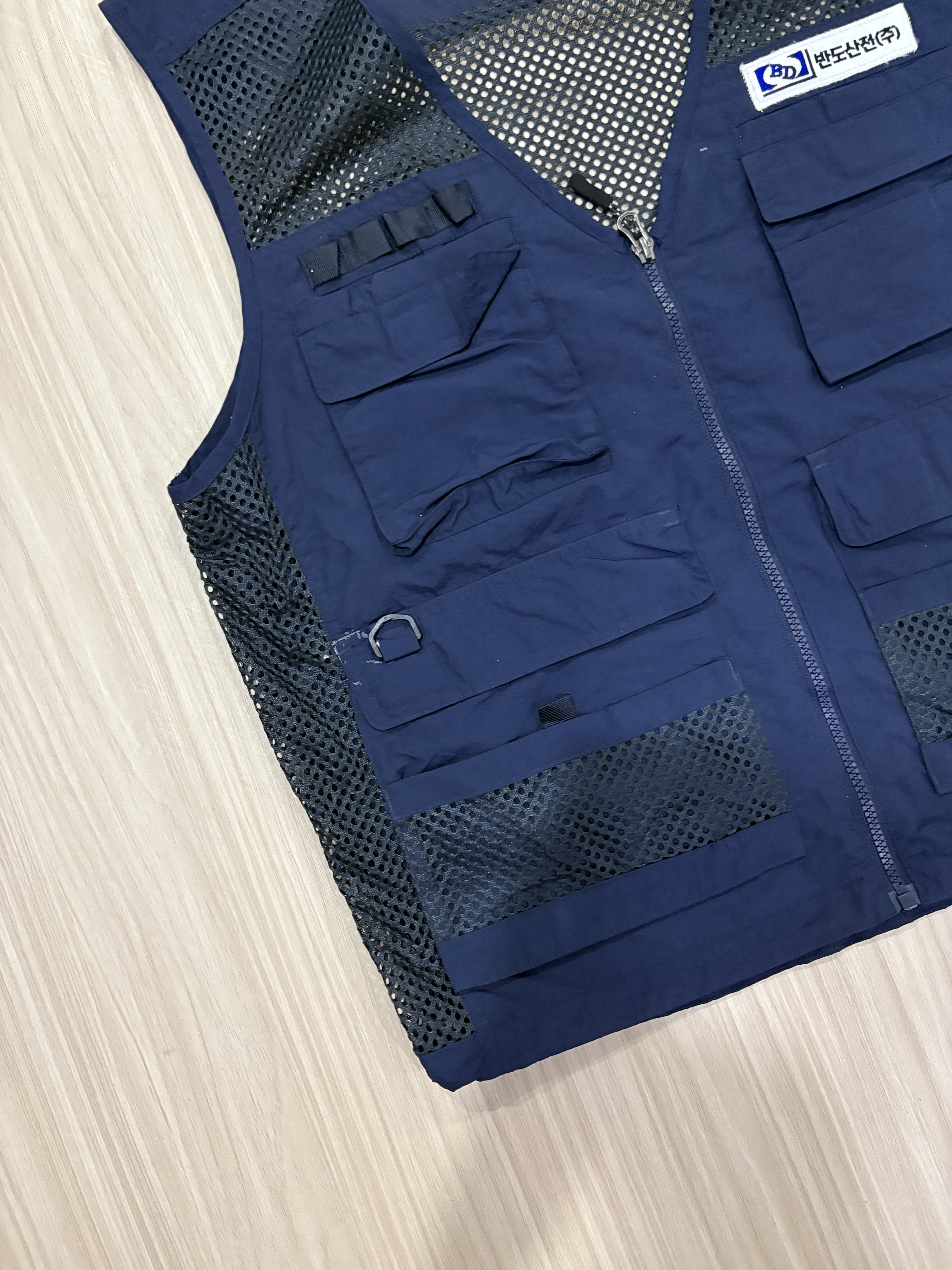 Navy Blue Utility Vest