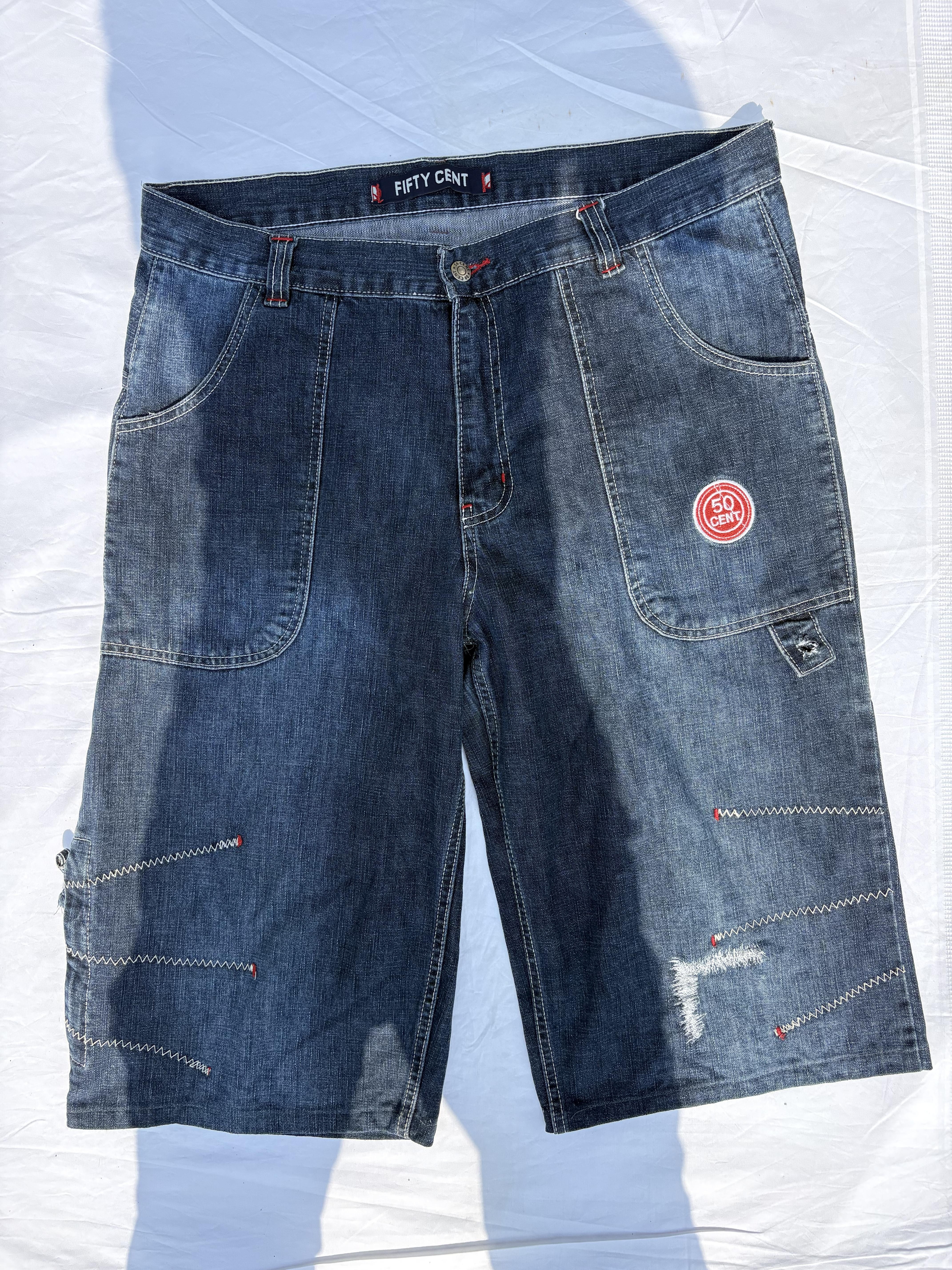 Vintage G-Unit 50 Cent Carpenter Jorts