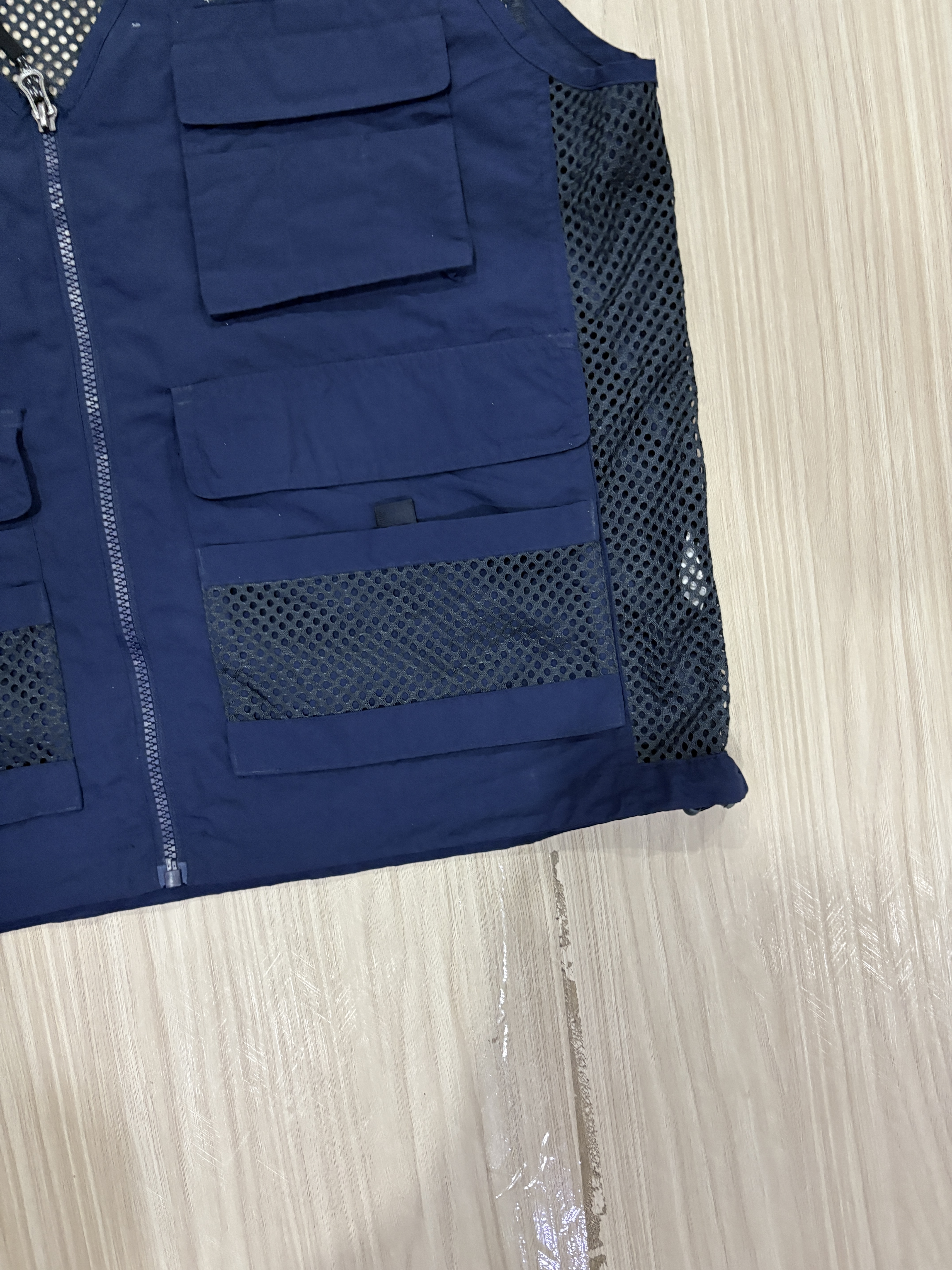 Navy Blue Utility Vest
