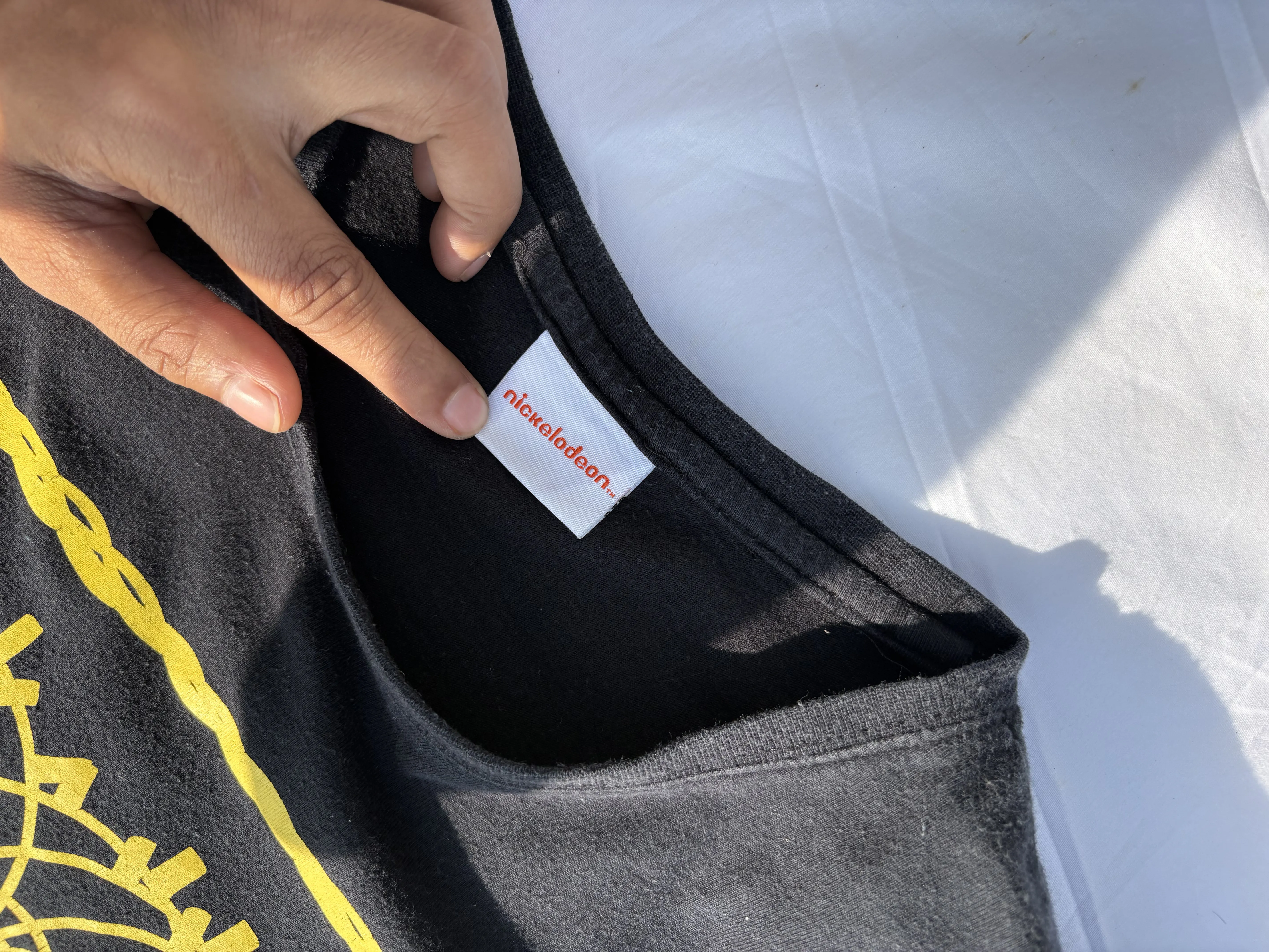 Nickelodeon Black Graphic T-shirt (M)