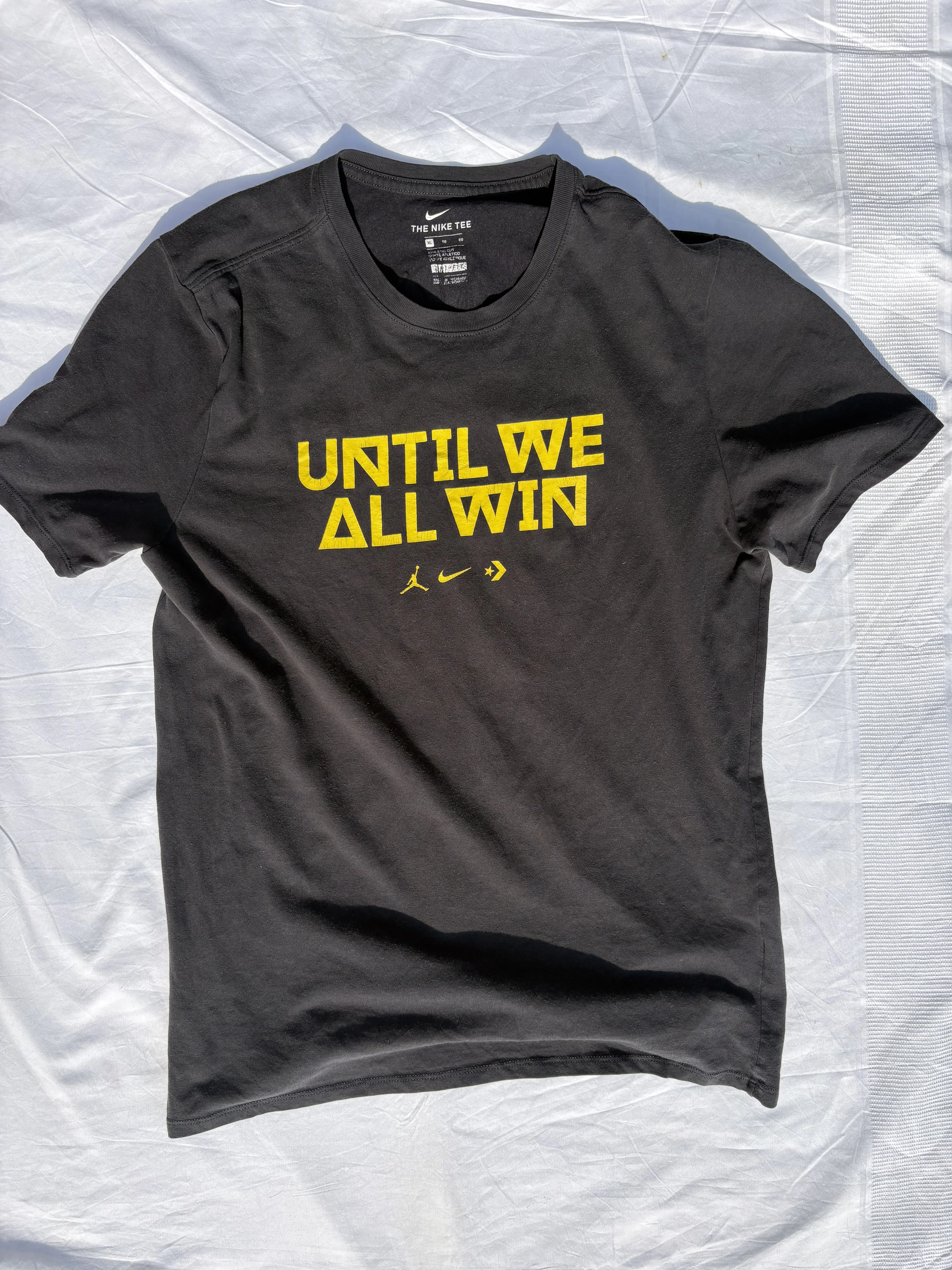 Nike DRI-FIT Black Graphic T-shirt (L)