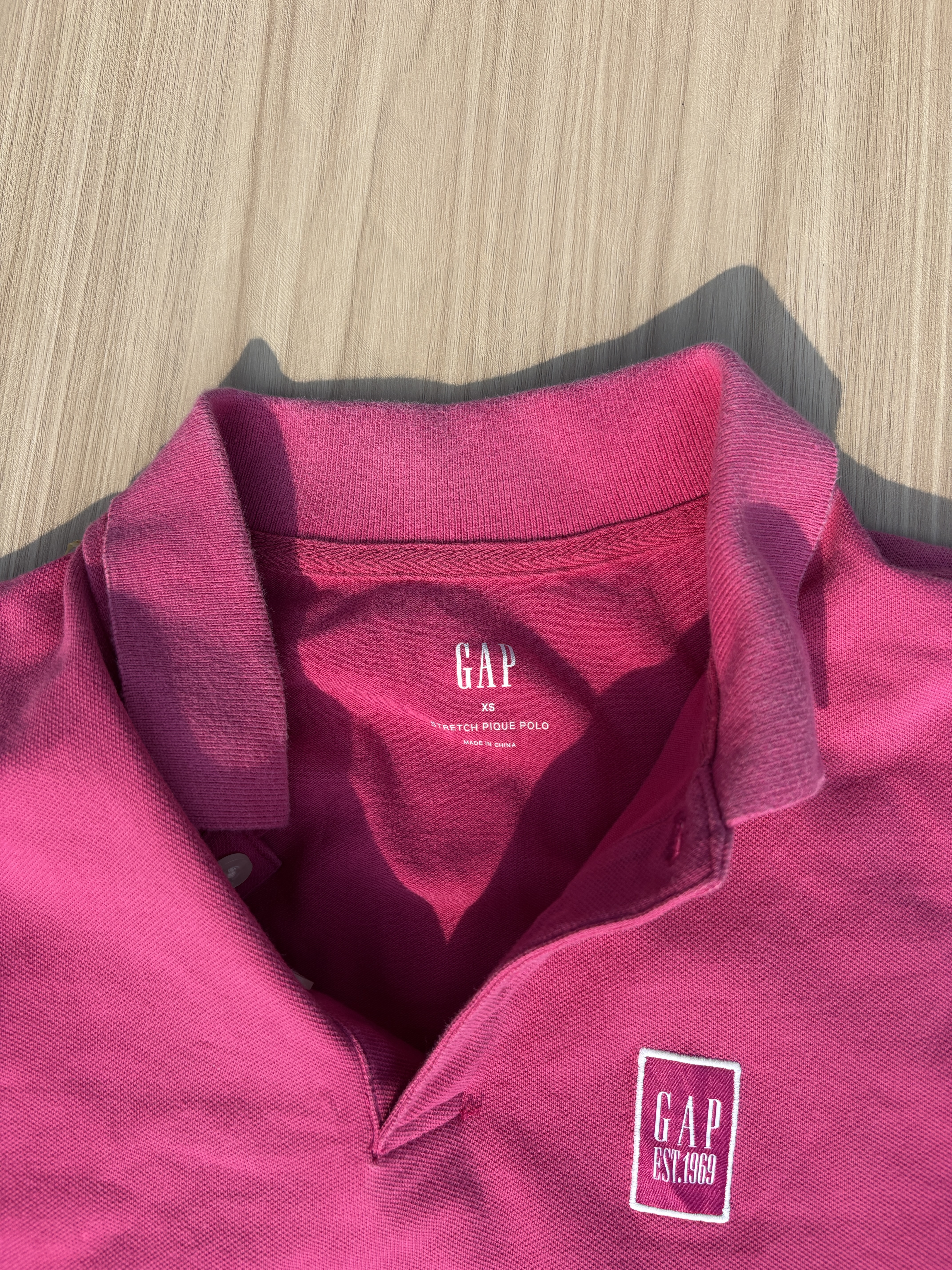 Gap Stretch Pique Polo T-shirt (XS)