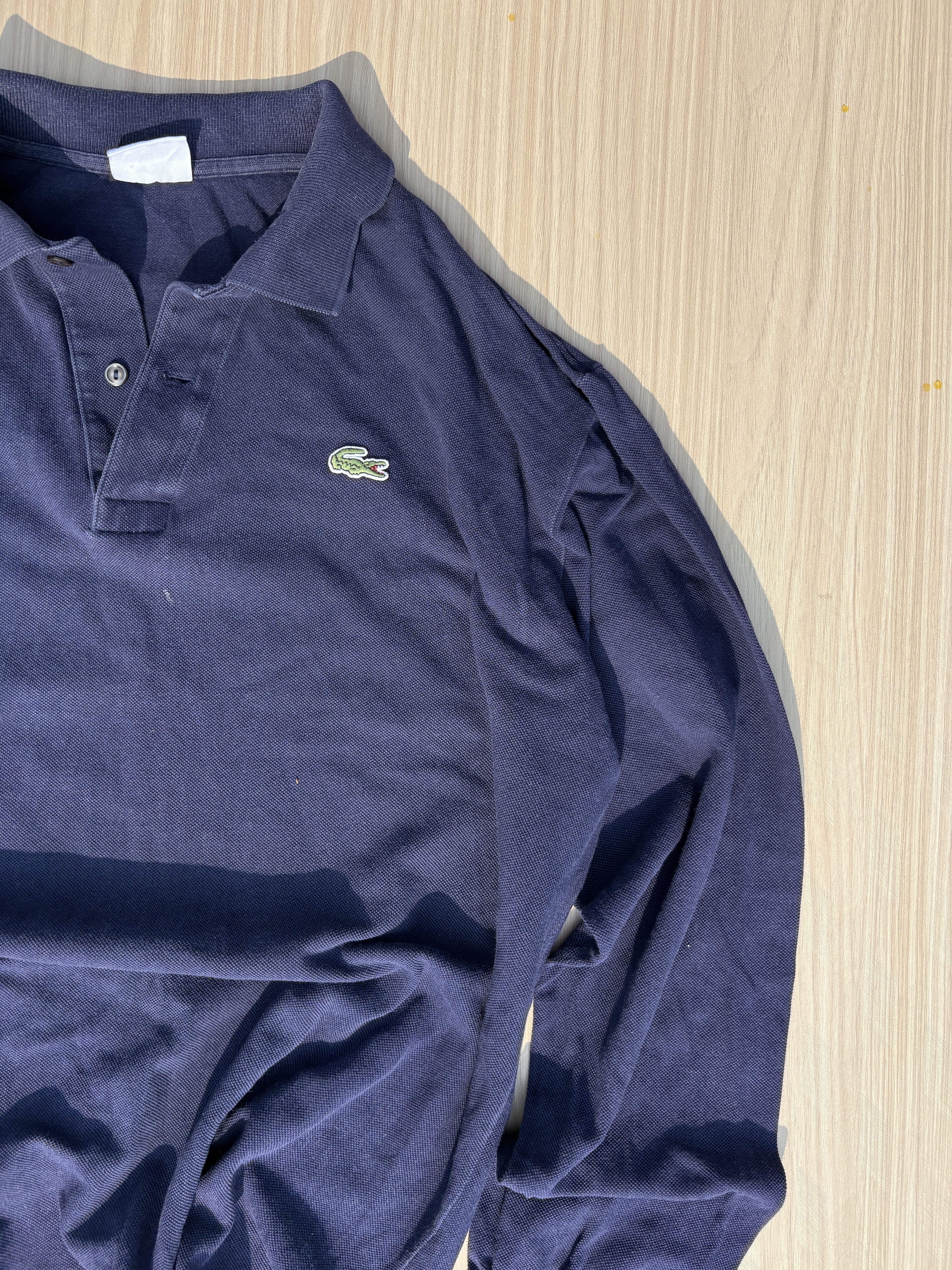 Lacoste Long Sleeve Pique Polo (L)