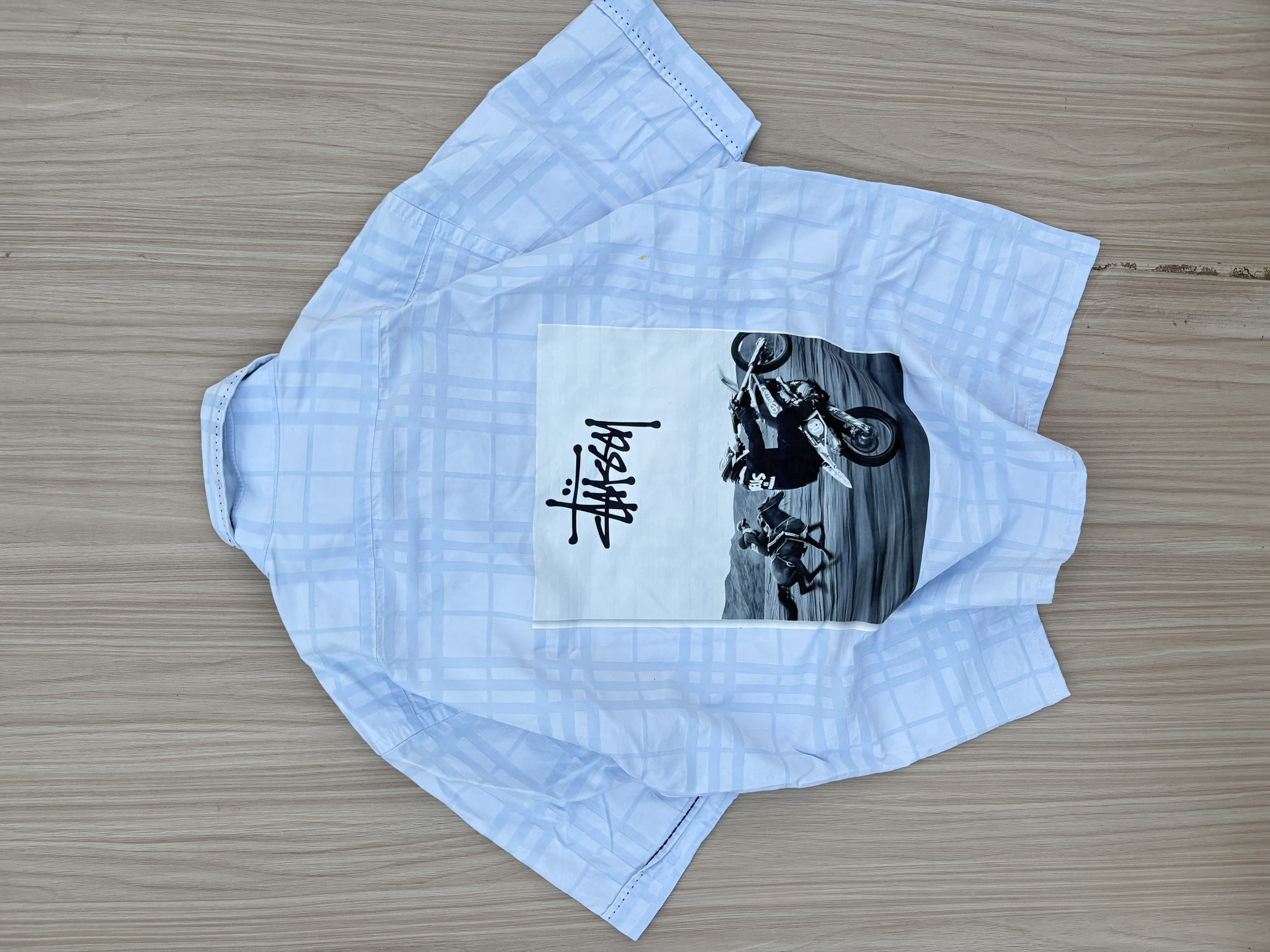 Reworked STUSSY Boxy Shirt