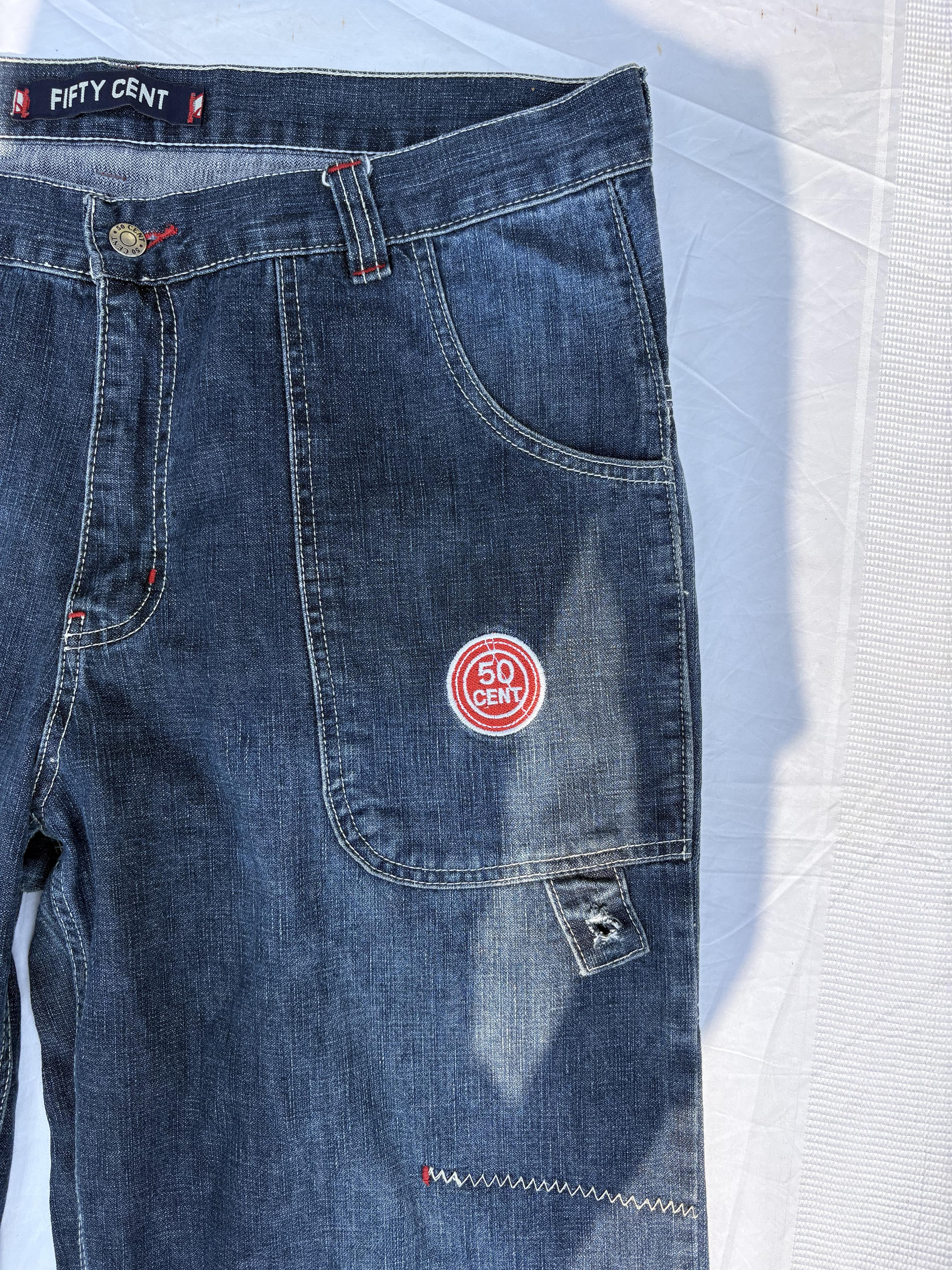 Vintage G-Unit 50 Cent Carpenter Jorts