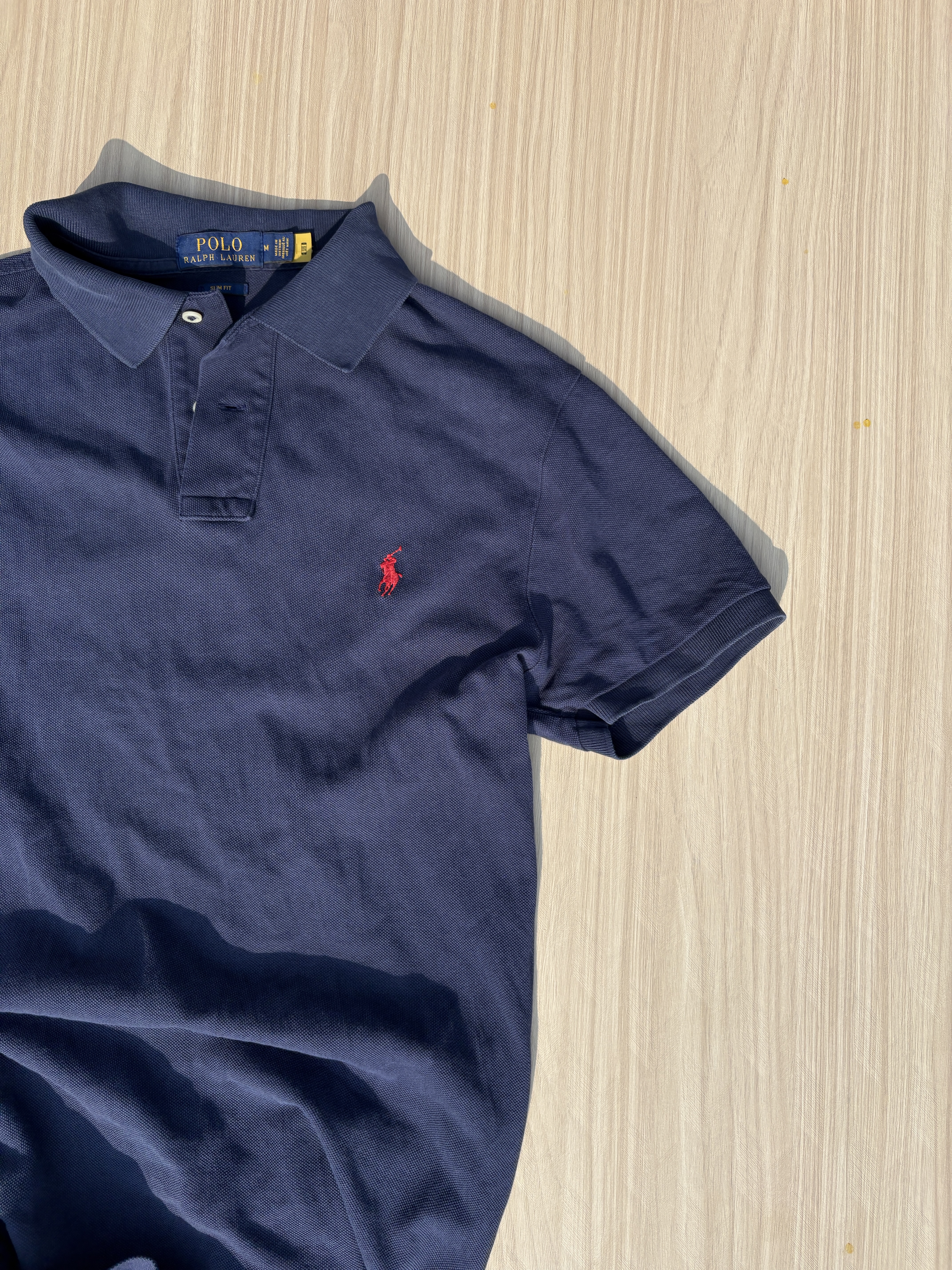 Ralph Lauren Slim Fit Pique Polo T-shirt (M)