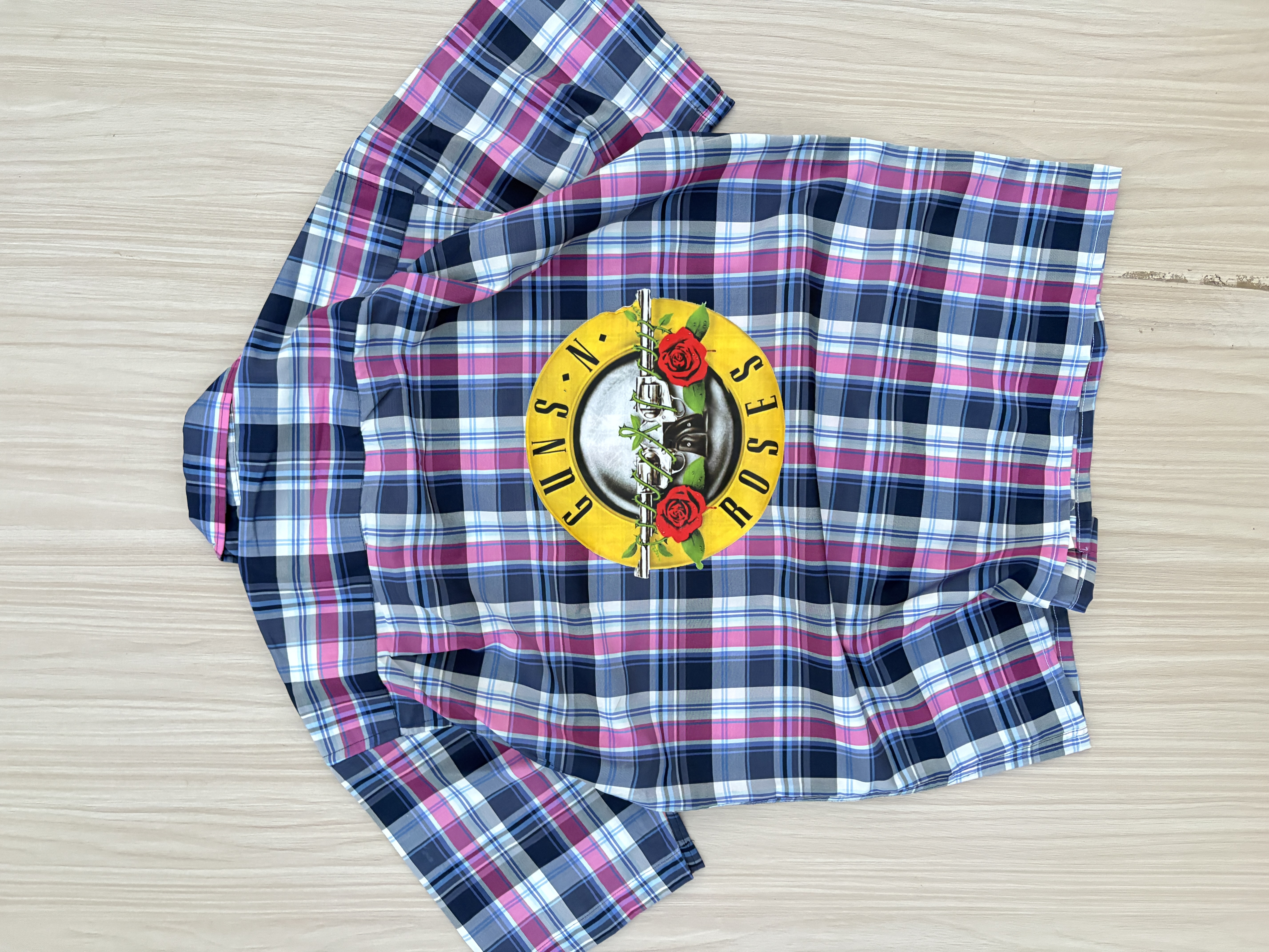 Reworked GUNS N ROSES Boxy Shirt