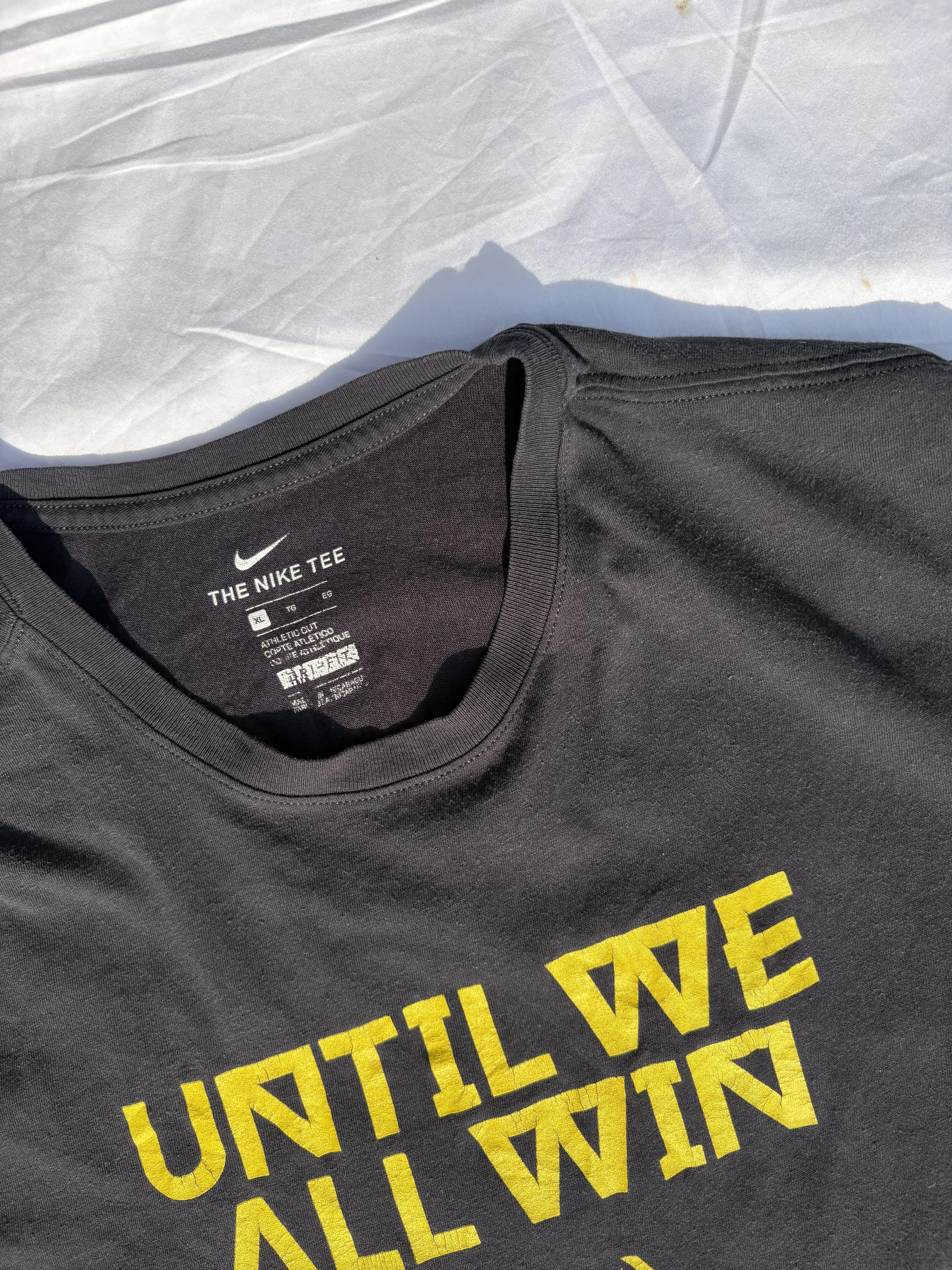 Nike DRI-FIT Black Graphic T-shirt (L)