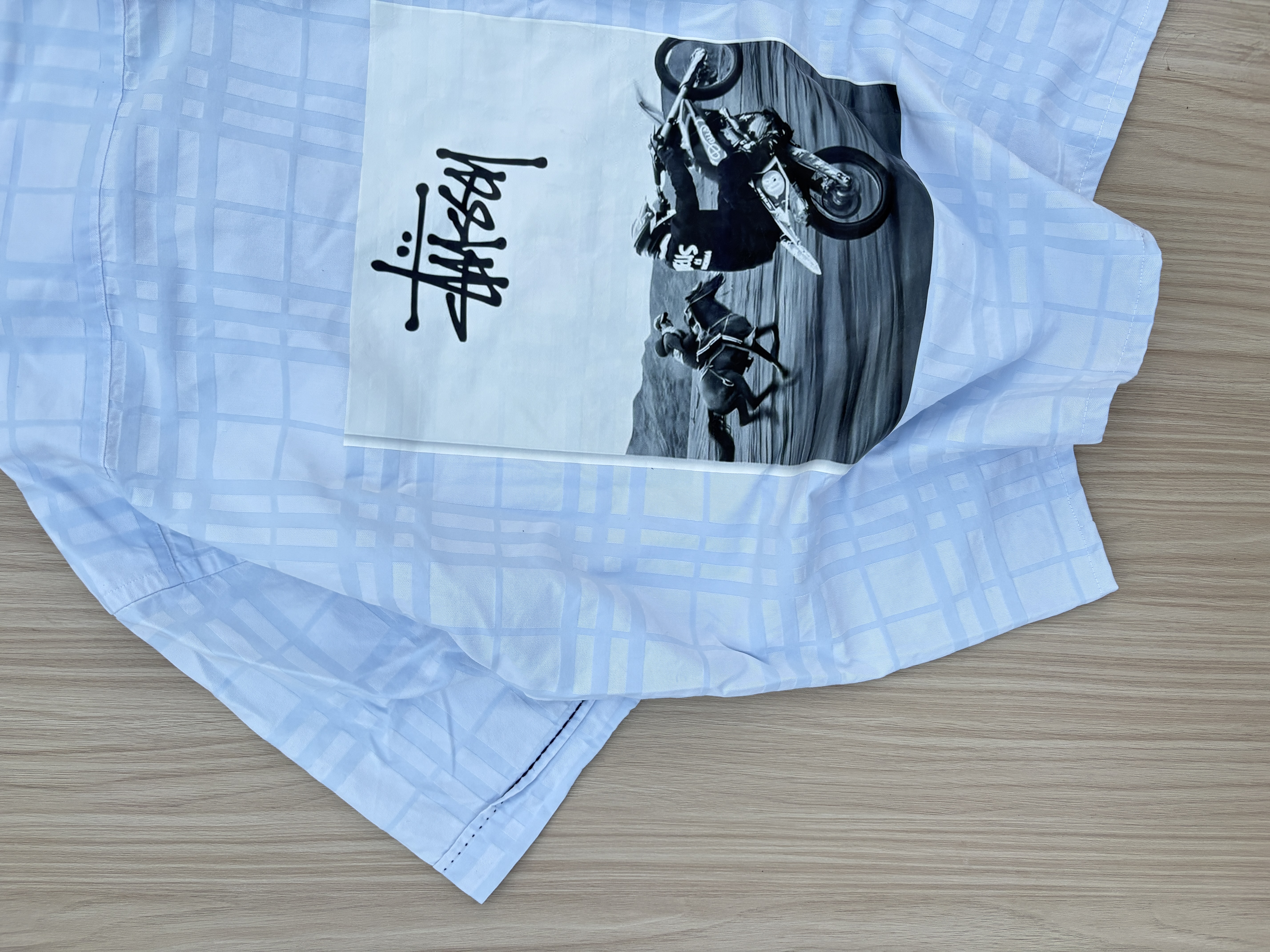 Reworked STUSSY Boxy Shirt
