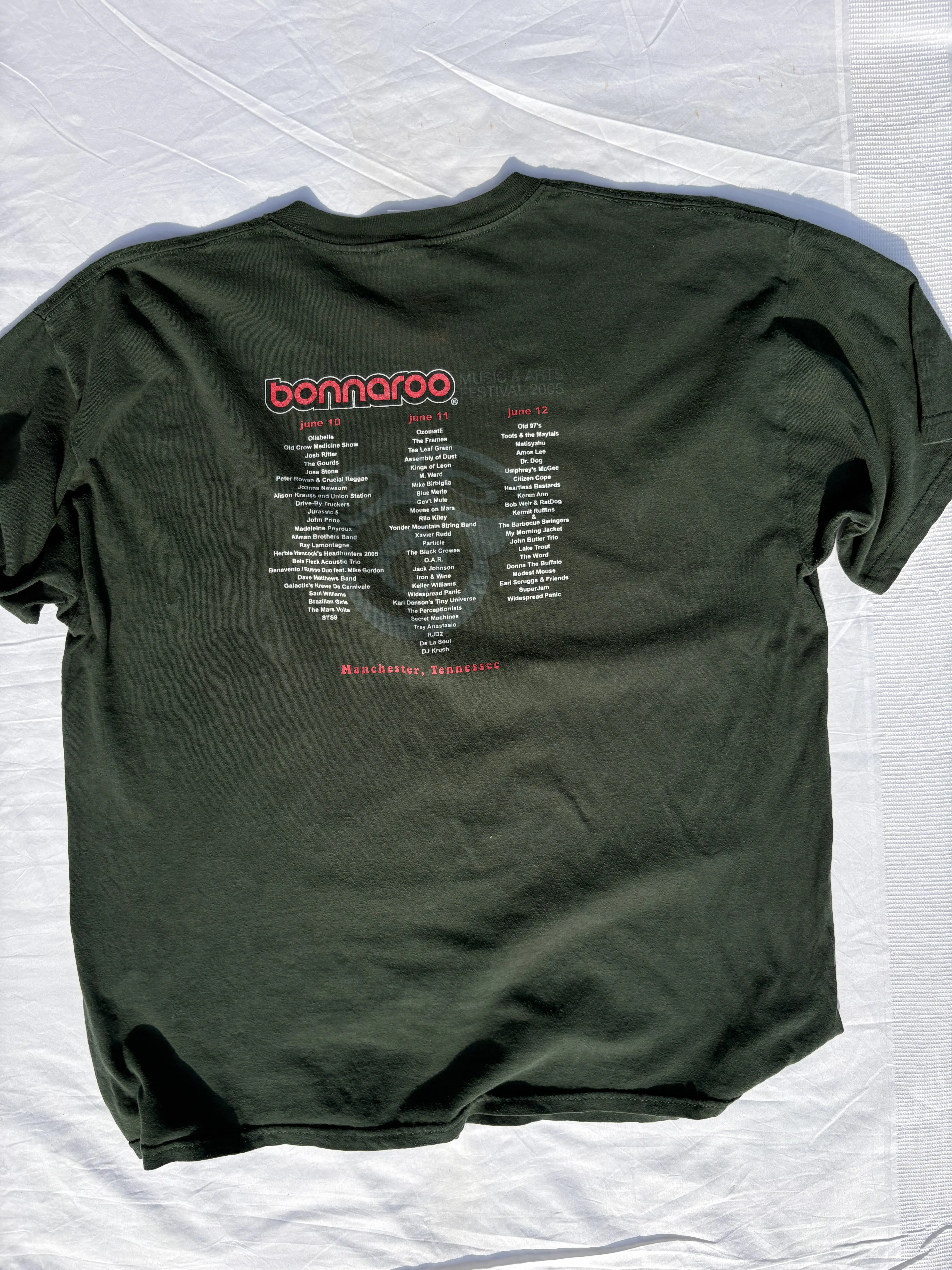 Gildan 2005 Bonnaroo Graphic T-shirt (XL)