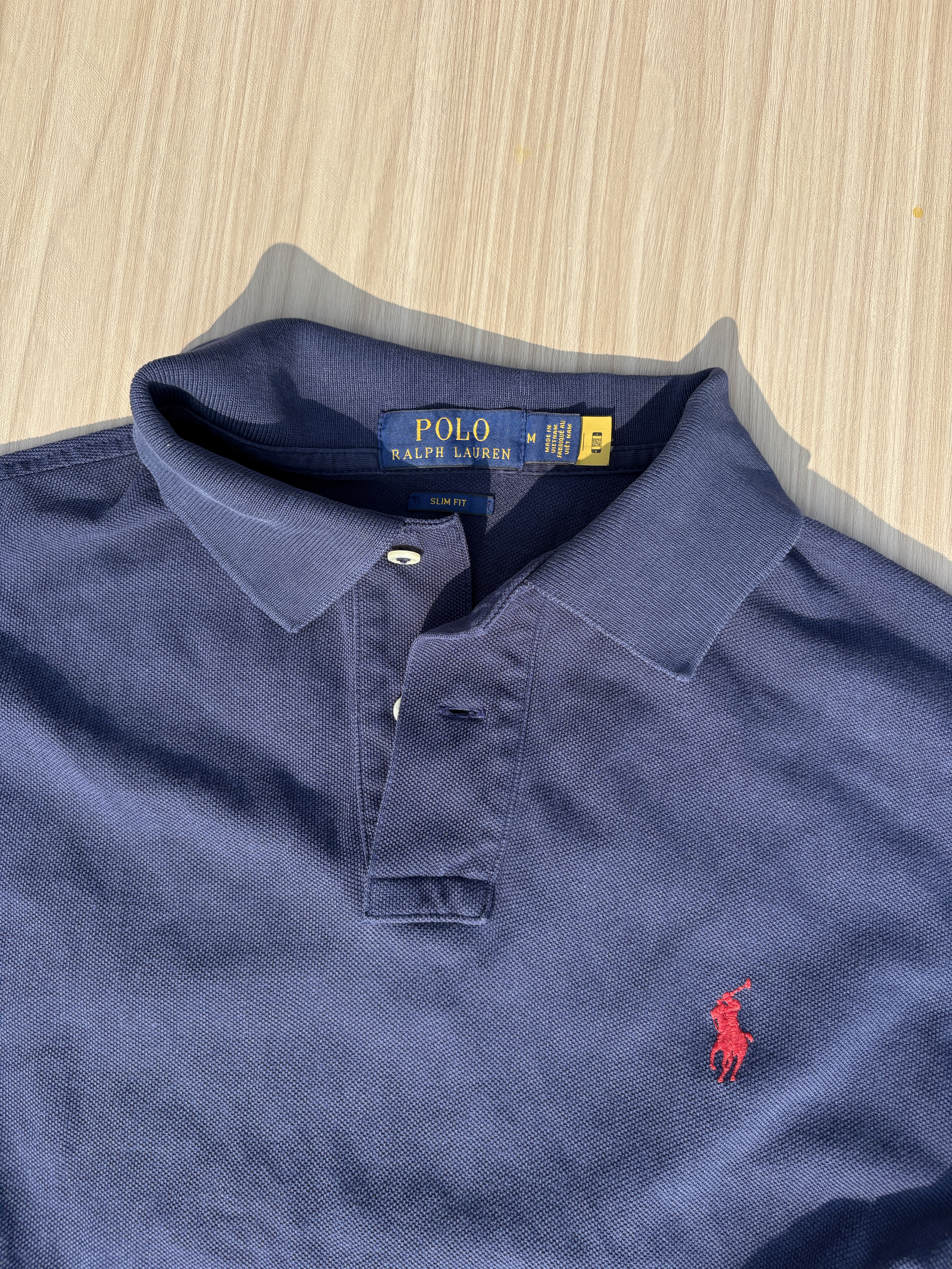 Ralph Lauren Slim Fit Pique Polo T-shirt (M)