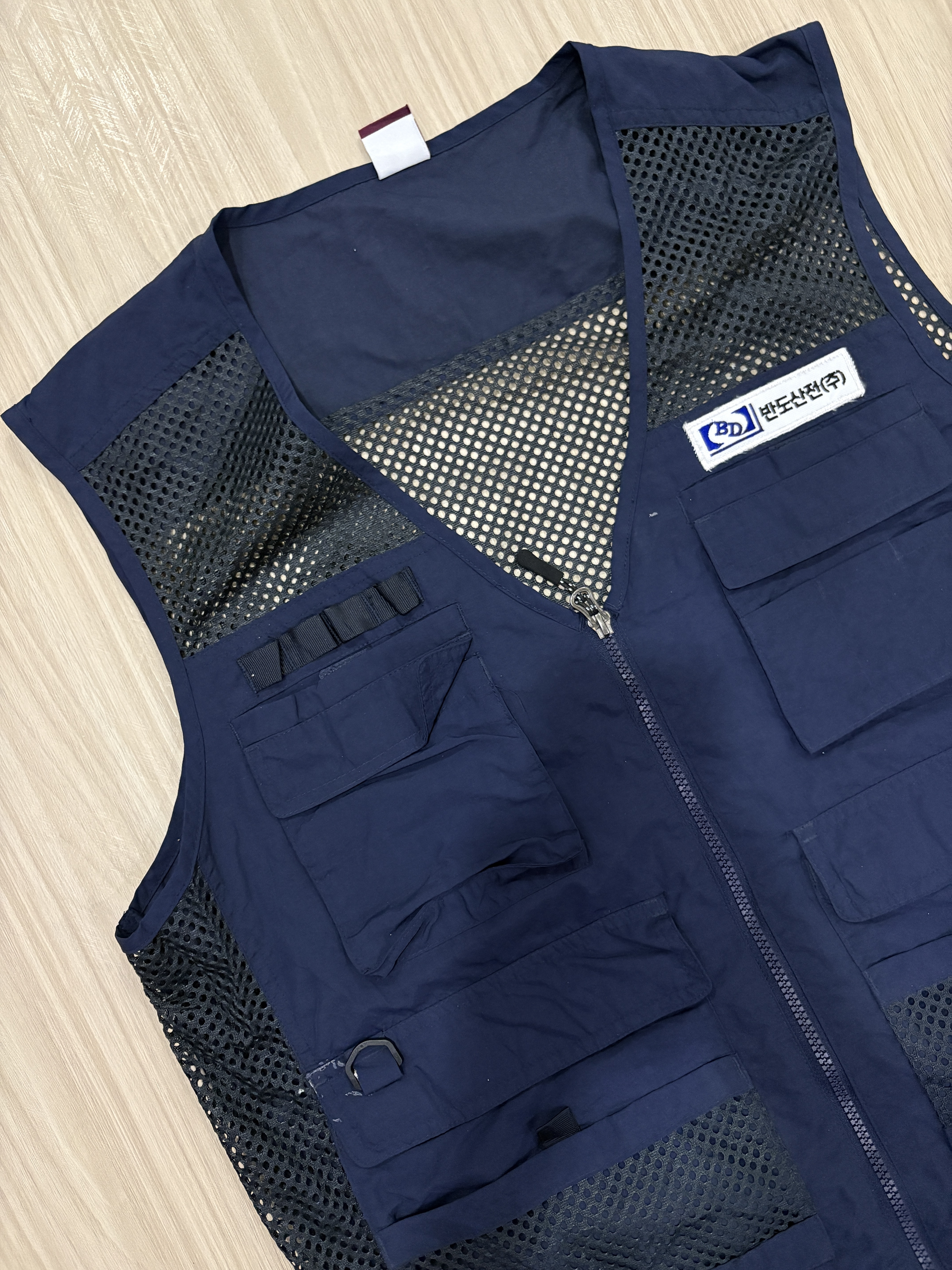 Navy Blue Utility Vest