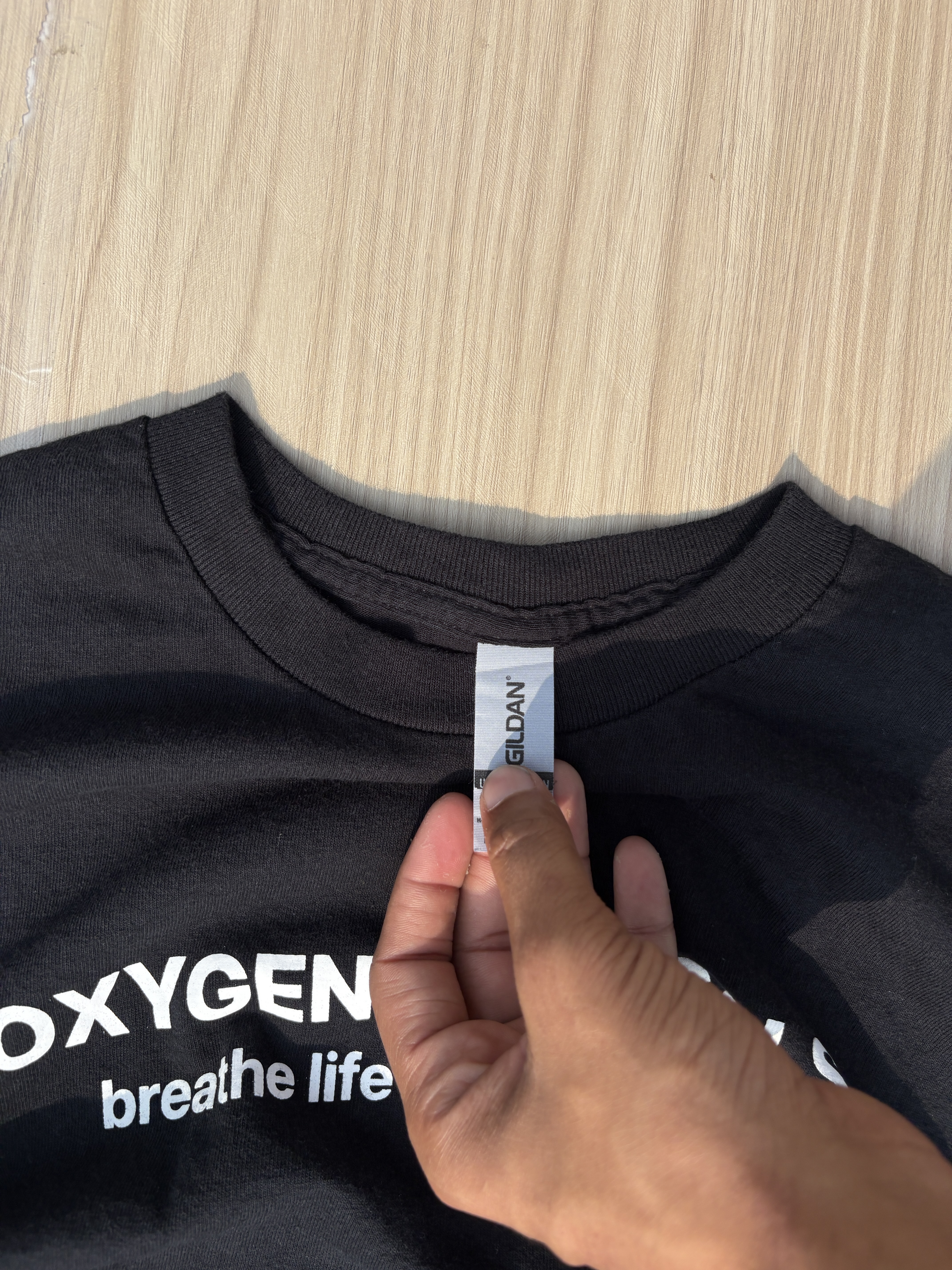 Gildan Black Graphic t-shirt (M)