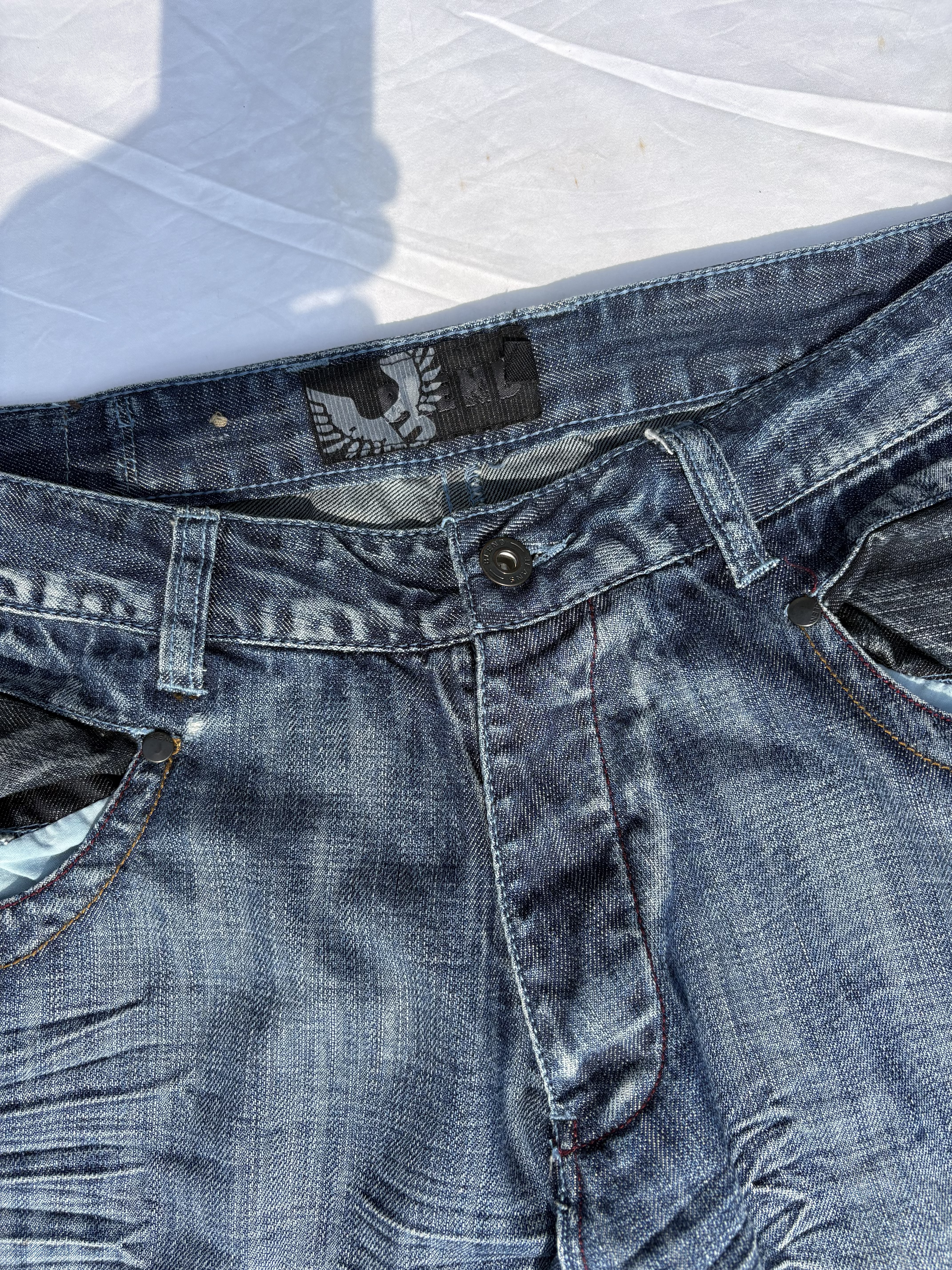 Vintage Blend Demon Games Jorts