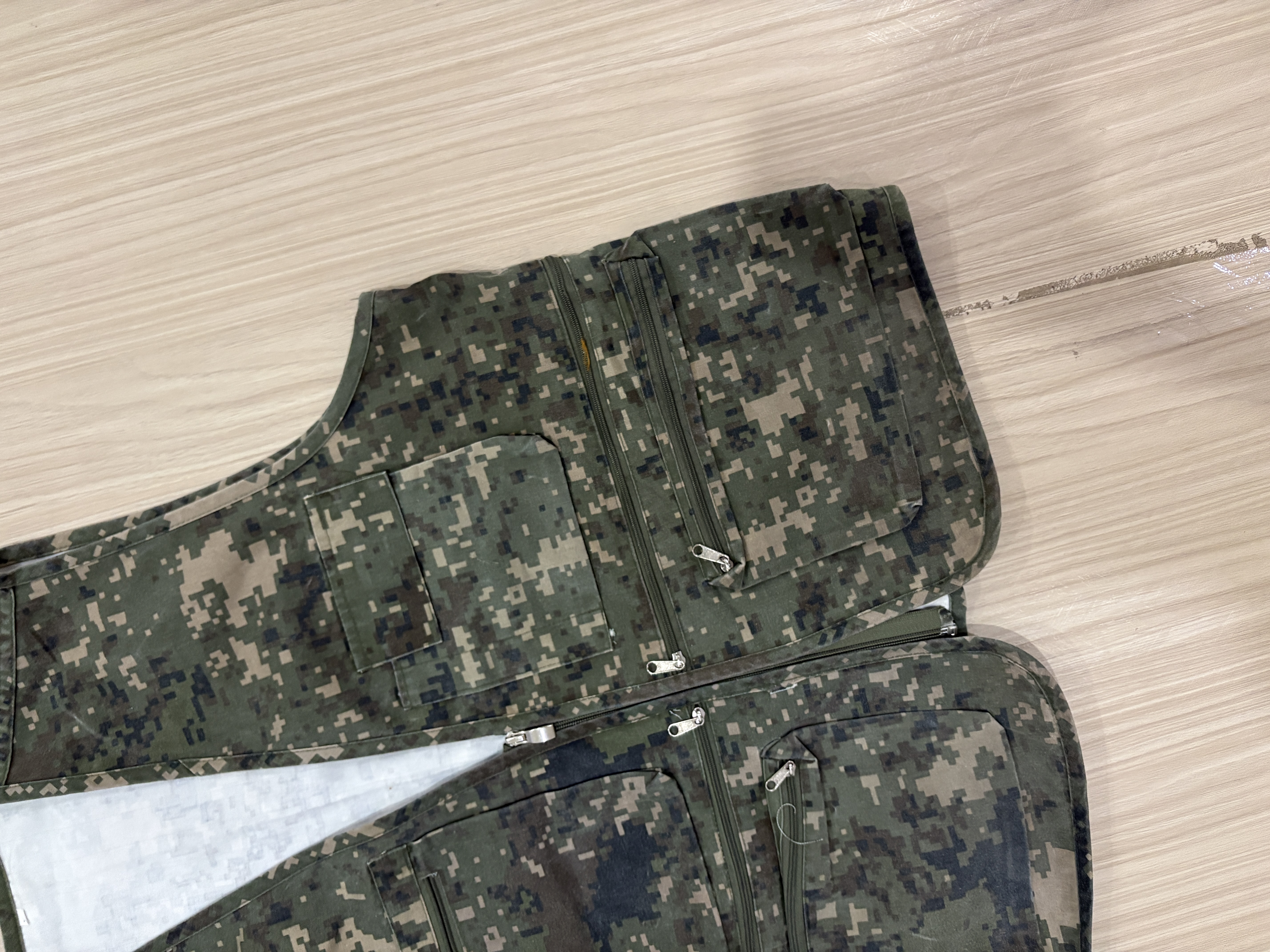 Pixel-Camo Technical Utility Vest