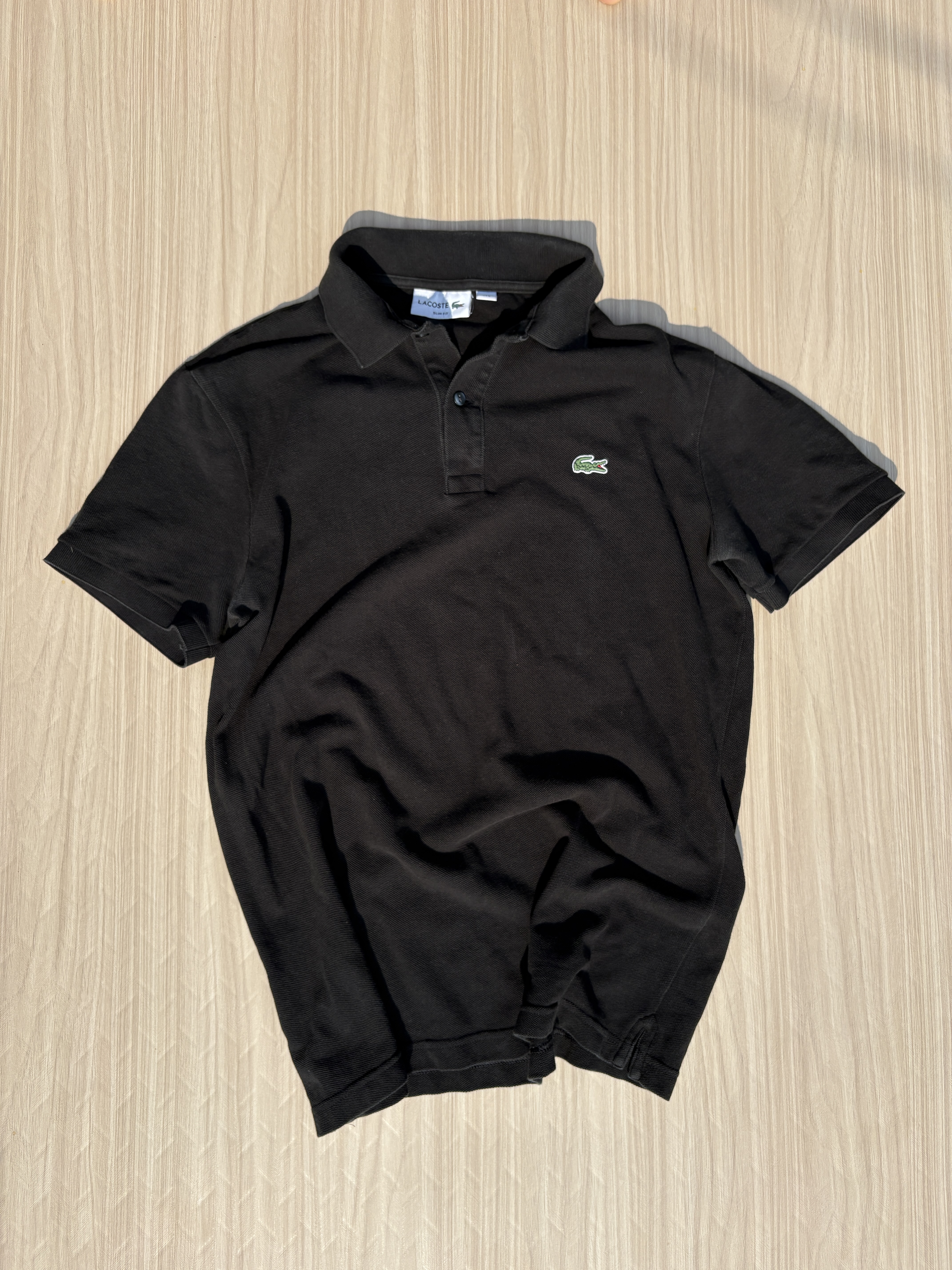 Lacoste Slim Fit Pique Polo T-shirt (M)