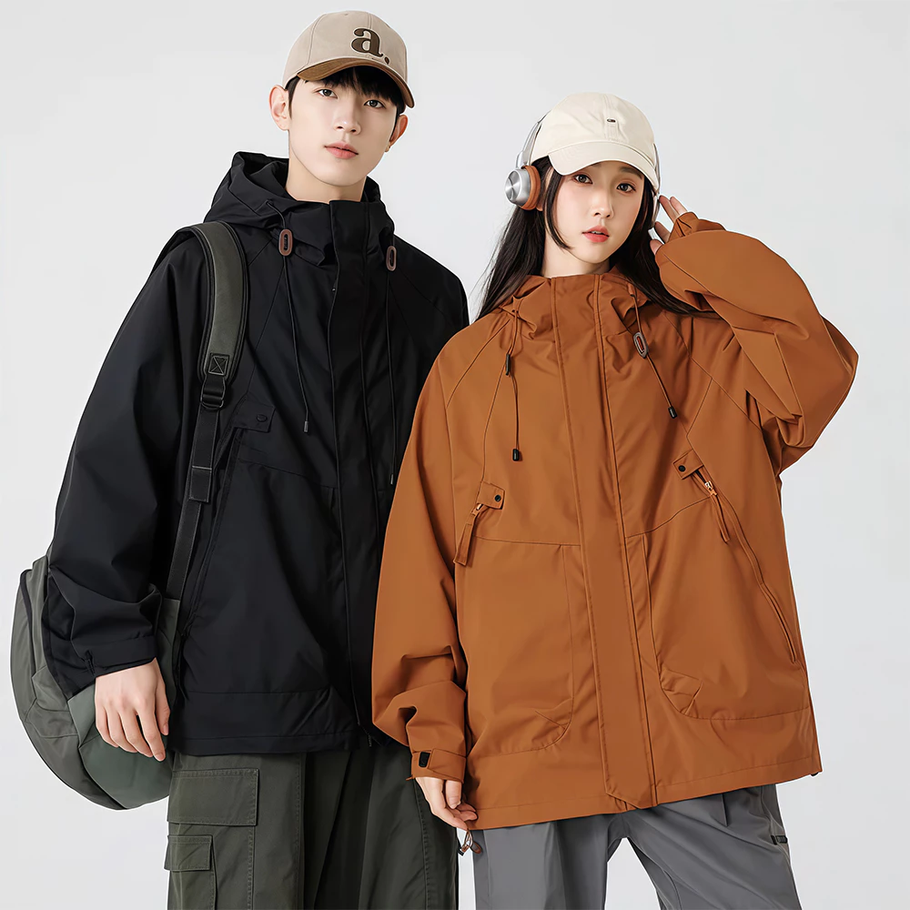 Outdoor sports and leisure warm jacket windproof and waterproof submachine jacket Cycling Windbreaker Unisex