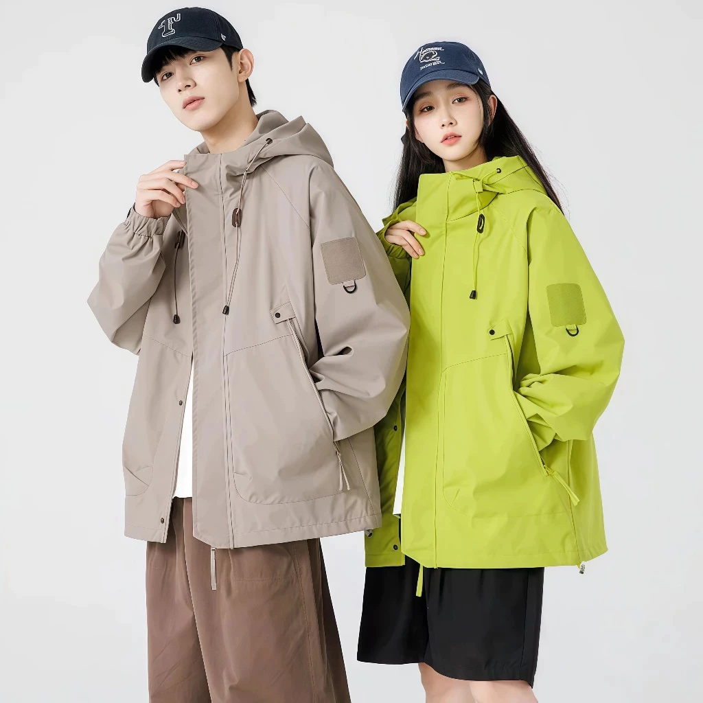 Outdoor sports and leisure warm jacket windproof and waterproof submachine jacket Cycling Windbreaker Unisex