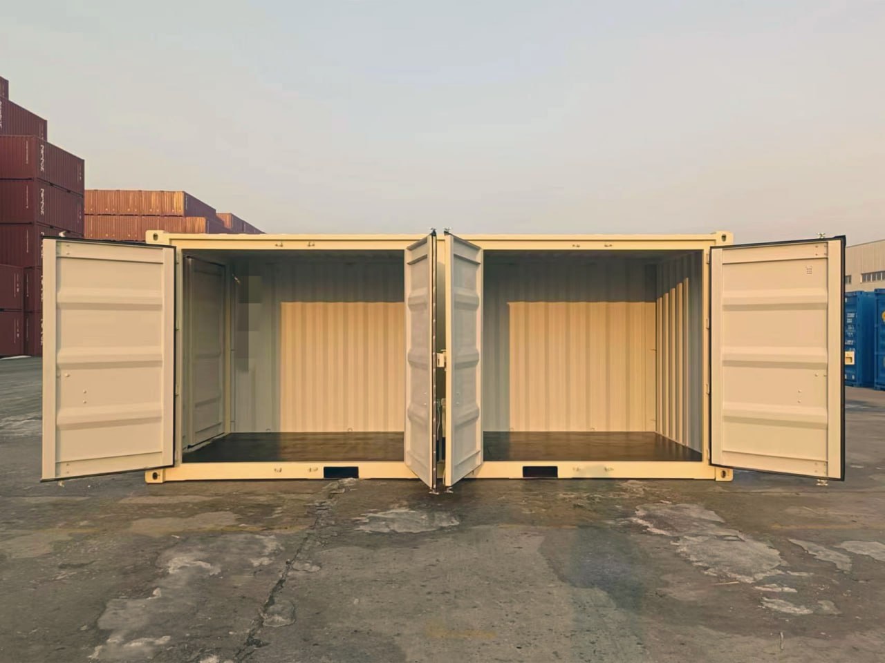 Double Door Shipping Container