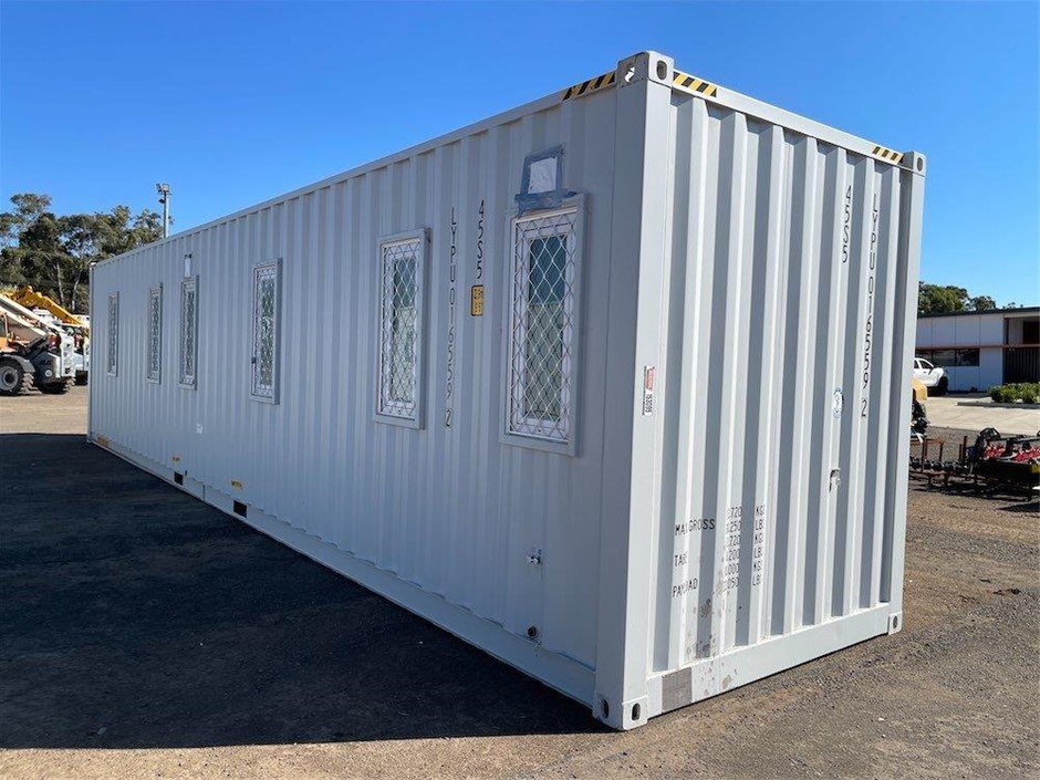 Modified Shipping Container Office