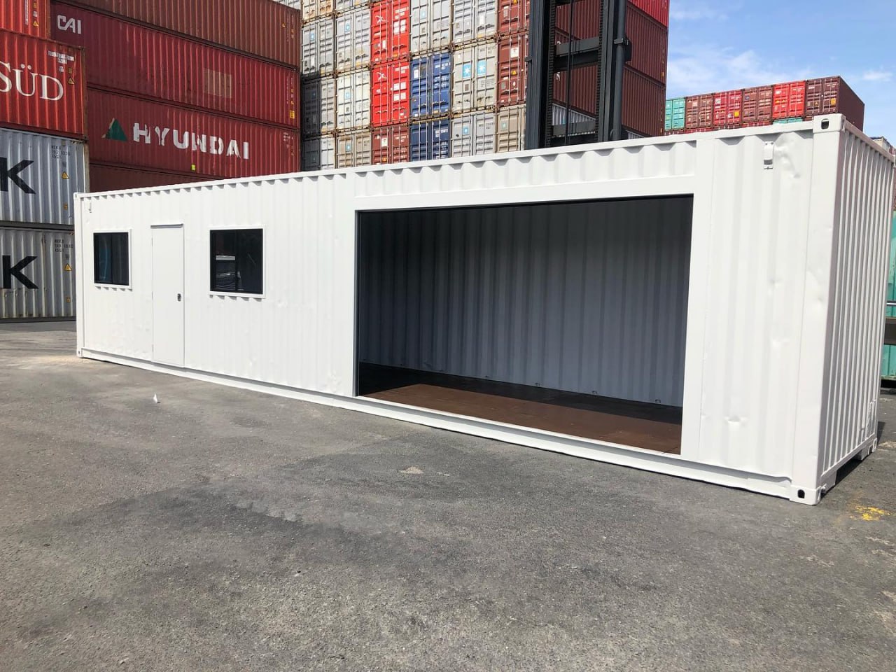 Modified Shipping Container Office