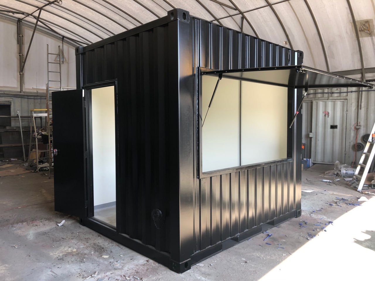 Modern Container Kiosk