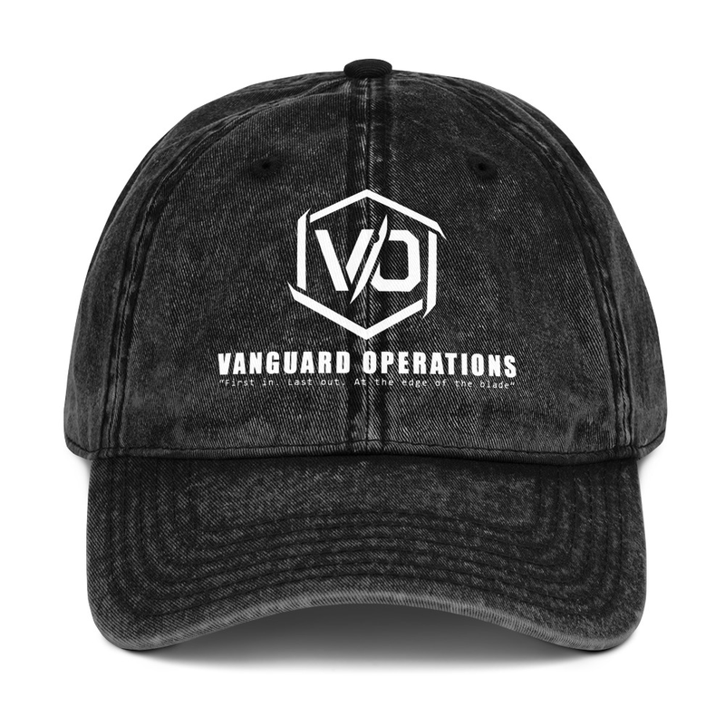 Vintage Cotton Twill Cap