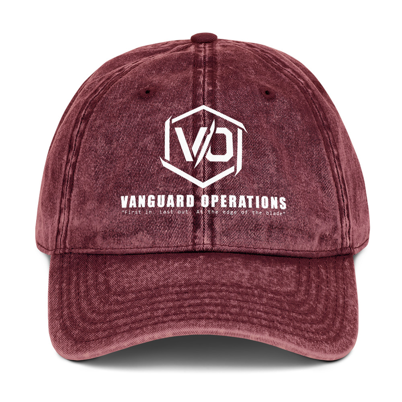 Vintage Cotton Twill Cap