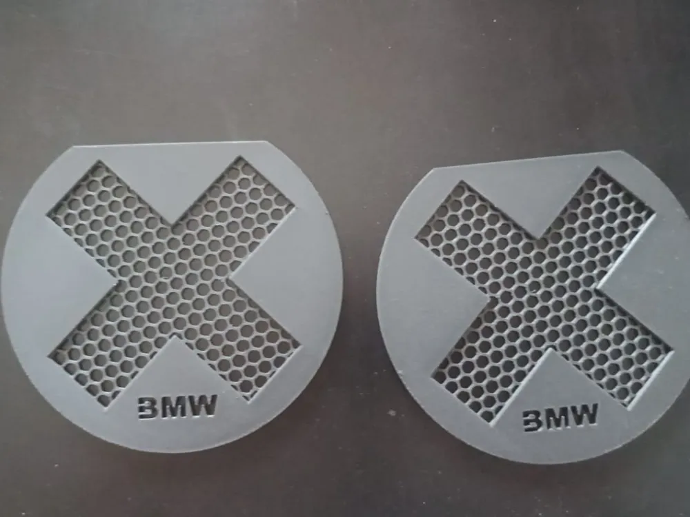 Copri fari BMW E46 con anelli angel 