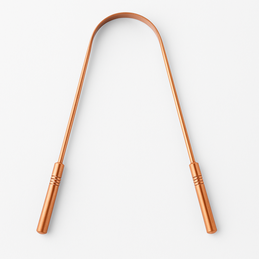 Jivanta Oral Pure Copper Tongue Scraper – Natural Ayurvedic Tongue Cleaner for Better Oral Hygiene