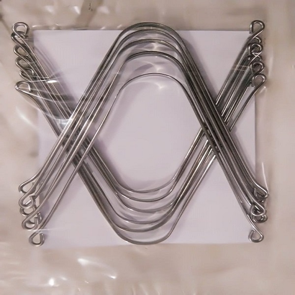 12 PCS Stainless Steel Wire Tongue Scraper – Durable Oral Hygiene Tool for Effective Tongue Cleaning