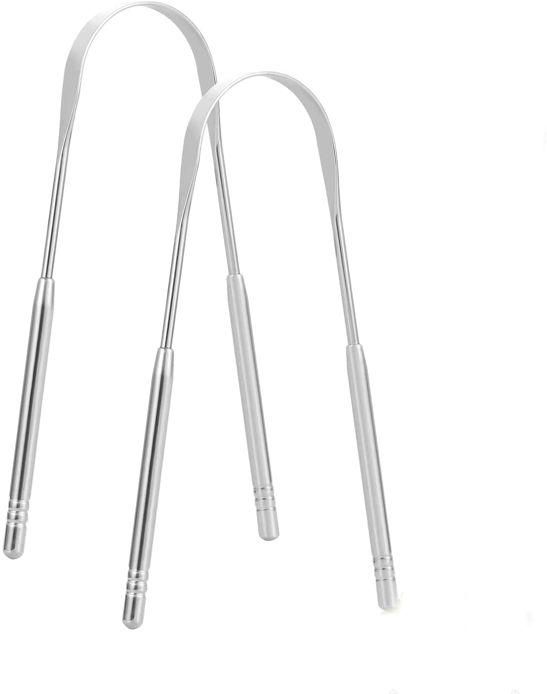 Stainless Steel Tongue Scraper Long Handle