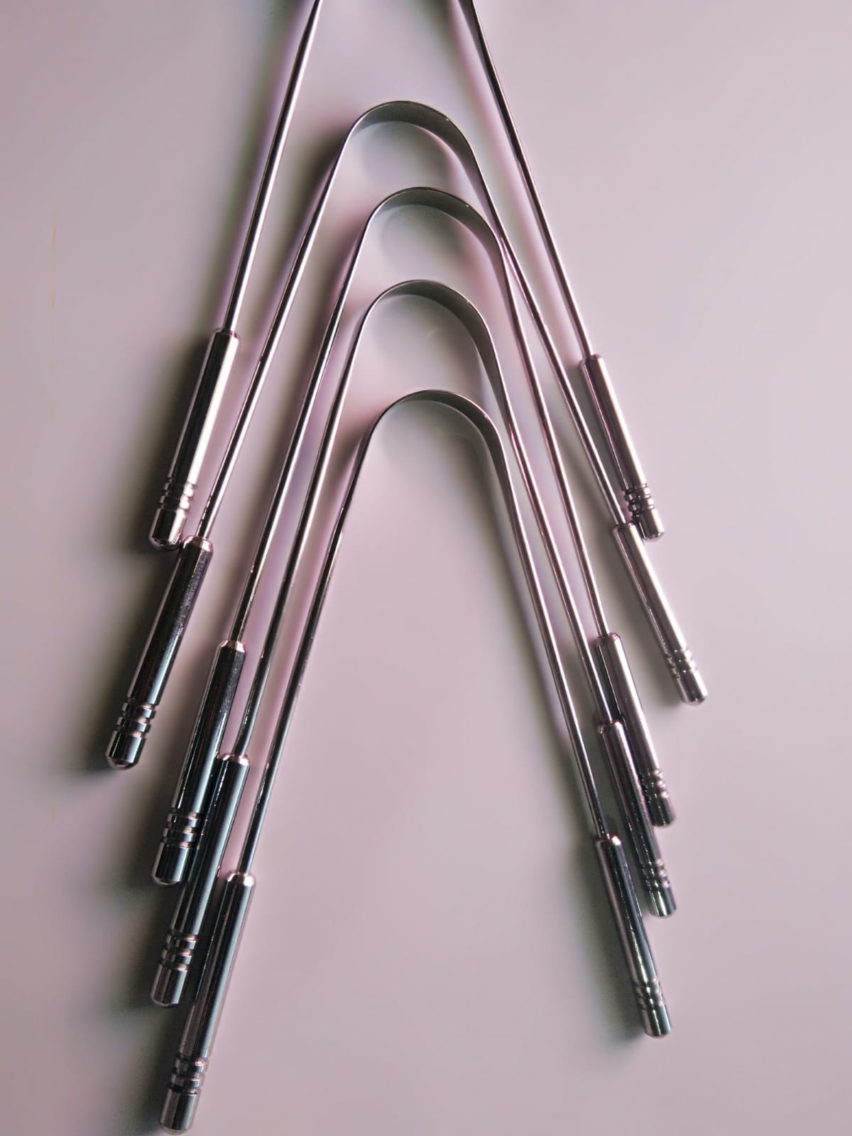 Steel Baby Tongue Scraper – Safe & Gentle Stainless Steel Tongue Cleaner for Baby Oral Care