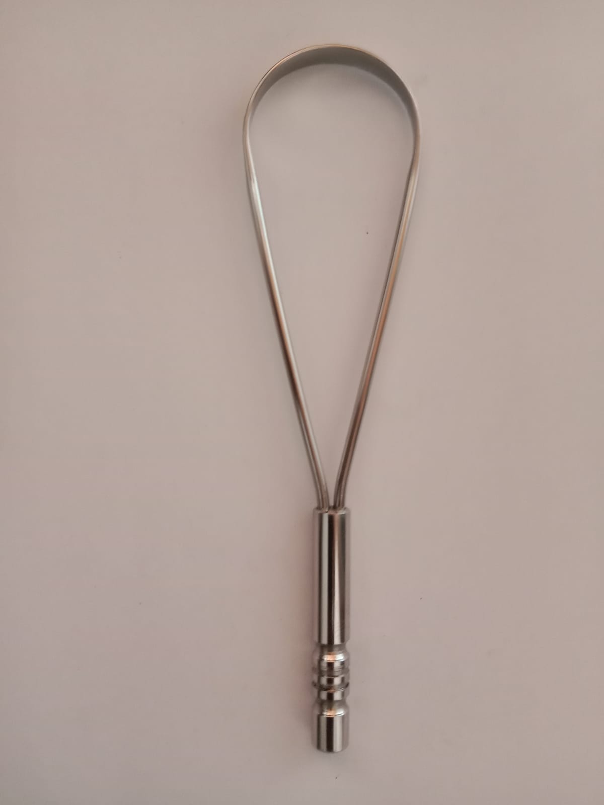 Stainless Steel  Tongue Scraper With Single Handle