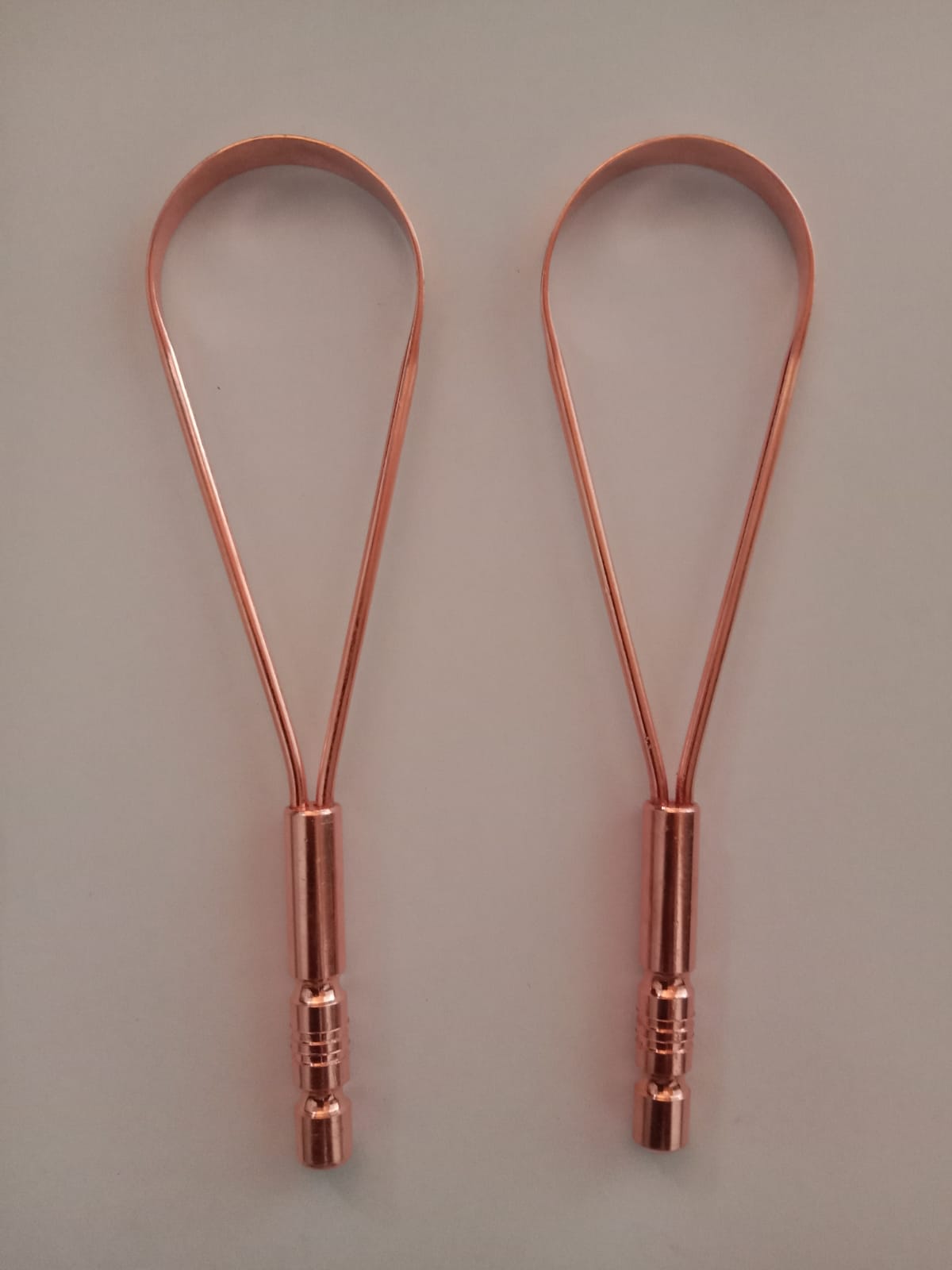 Premium Copper Tongue Scraper – Natural Oral Care Essential for Daily Hygiene