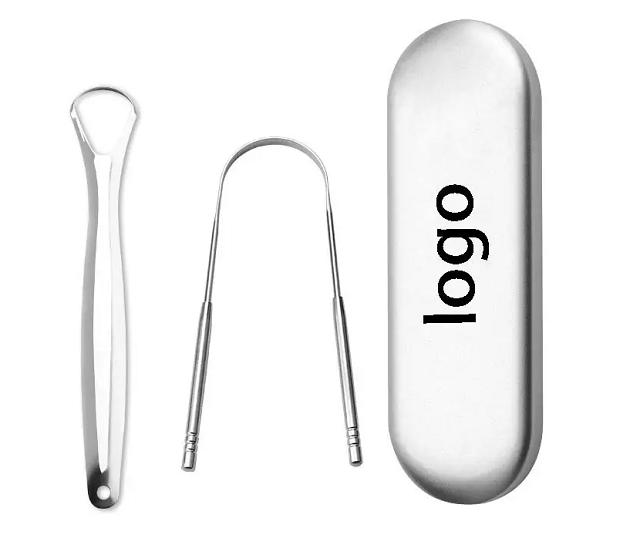 Stainless Steel Tongue Cleaner Set with Travel Case: A Complete Oral Care Essential