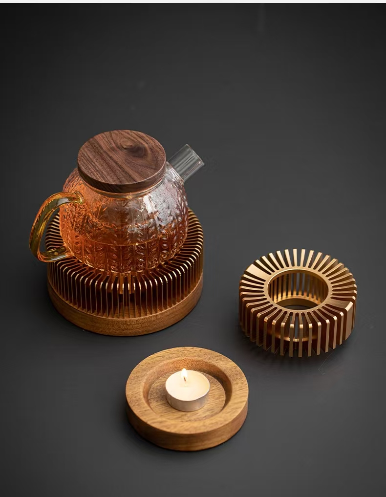 Glass Teapot with Warmer