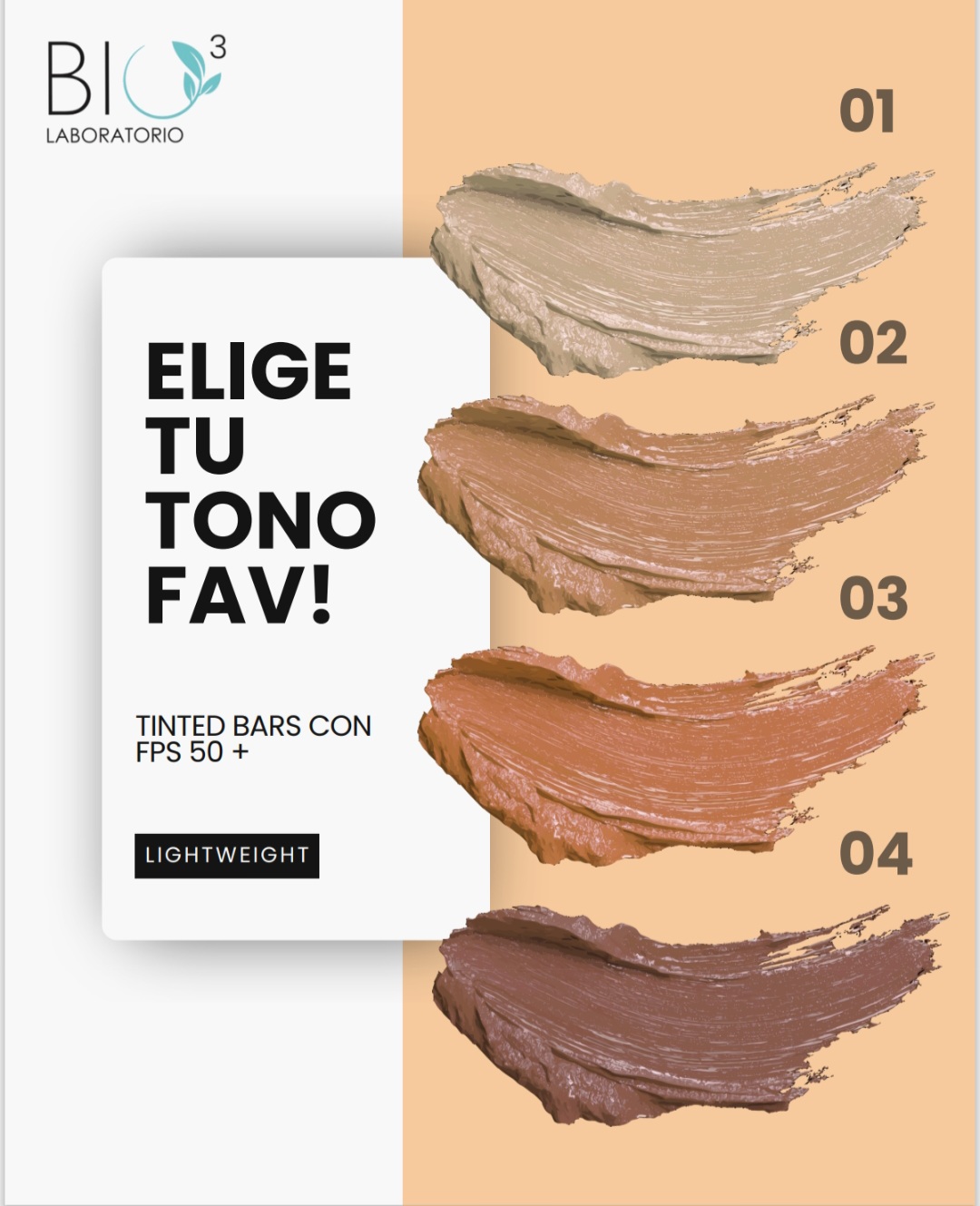 Tinted Sunscreen Bars SPF 50+