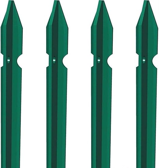 Kit 10 Paletti Zincati per Recinzione Terreni Agricoli