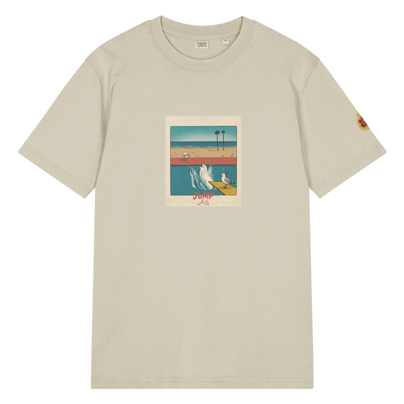 100% Organic Jump ed. Vintage Tee 