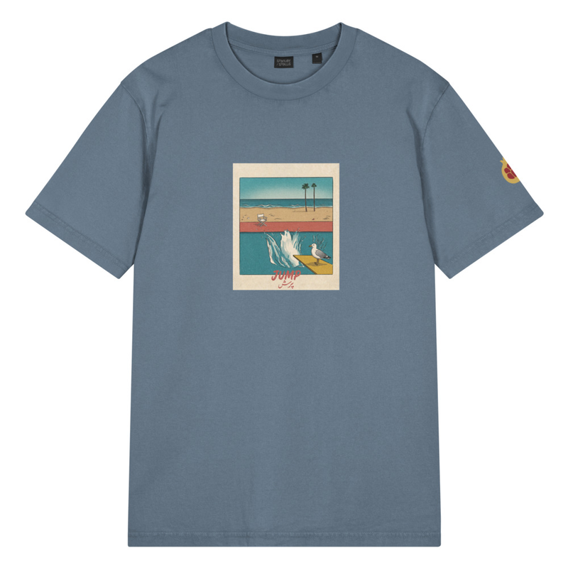100% Organic Jump ed. Vintage Tee 