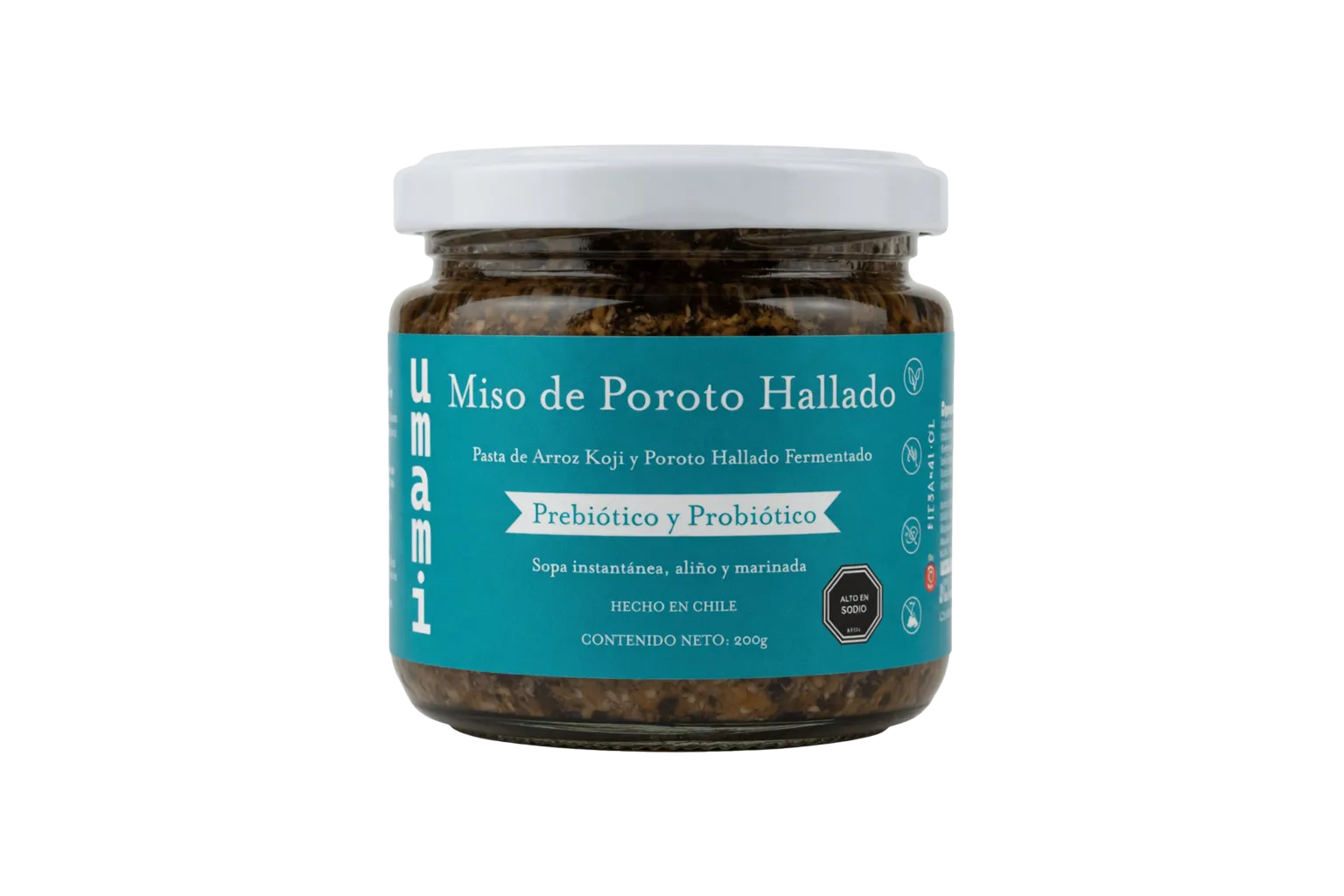Miso Artesanal de Poroto Hallado